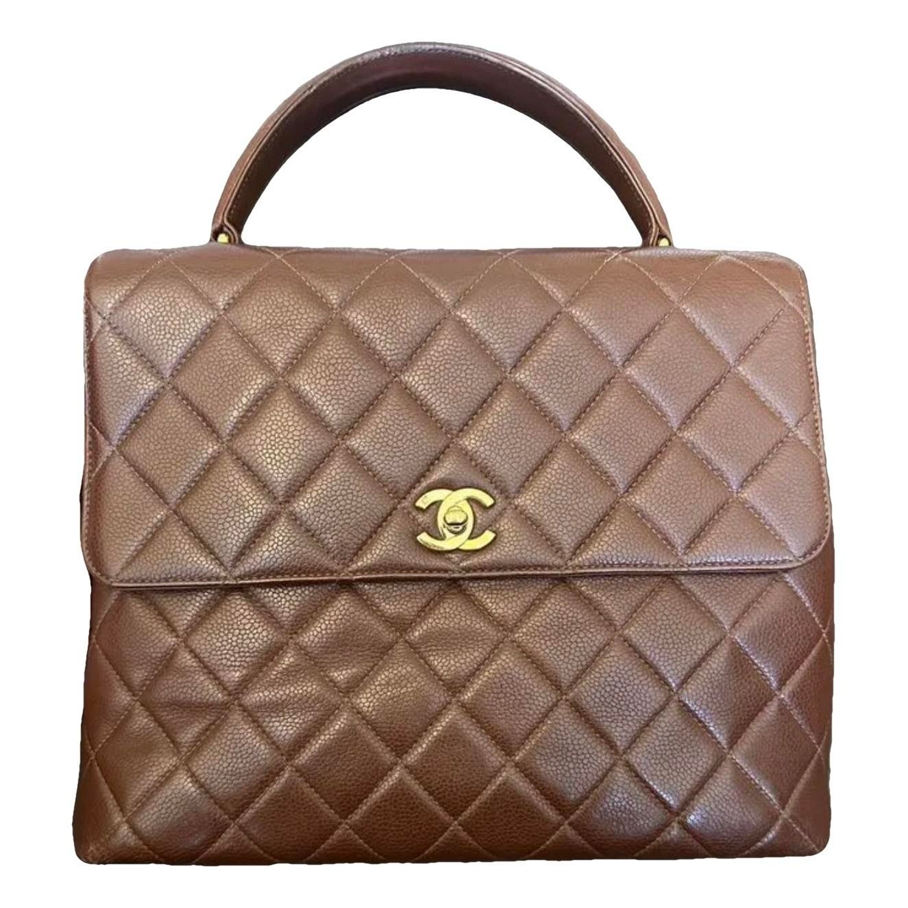 Leather handbag