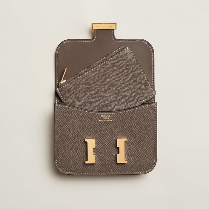 Étoupe Constance Slim Wallet