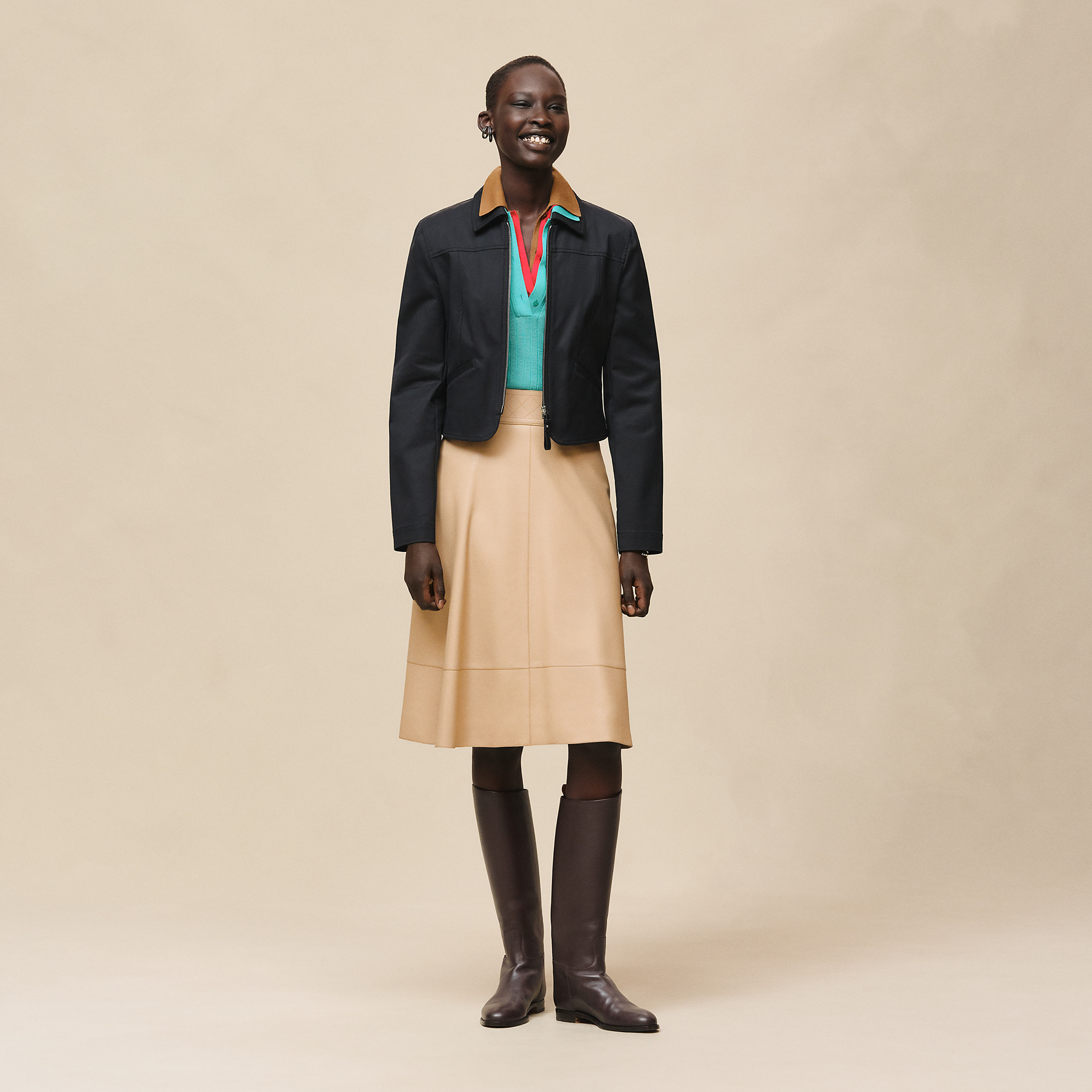 Double cotton twill jacket