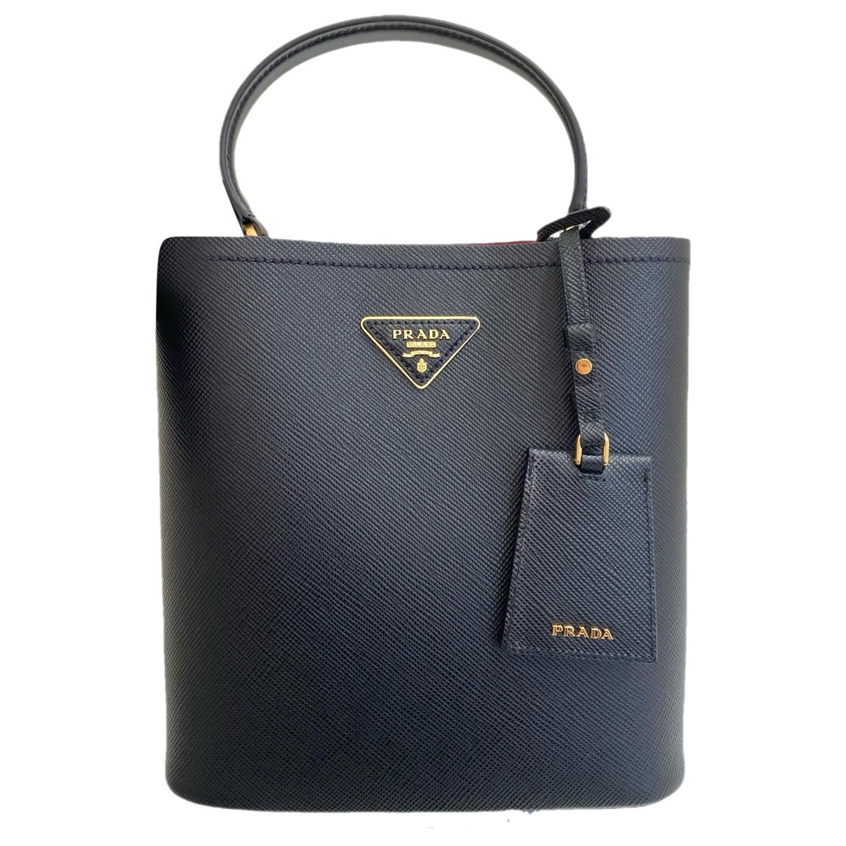 Panier leather handbag
