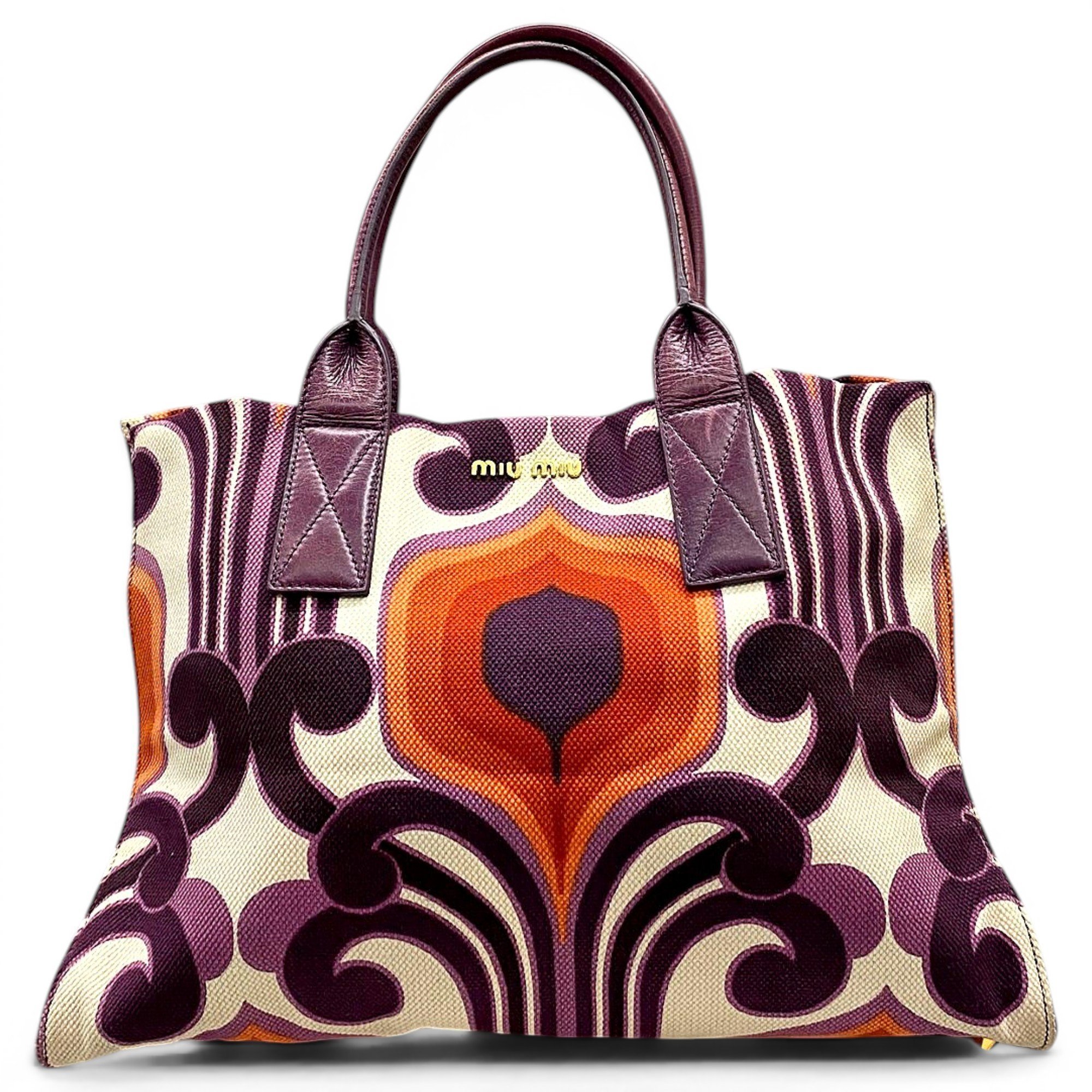 Leather tote