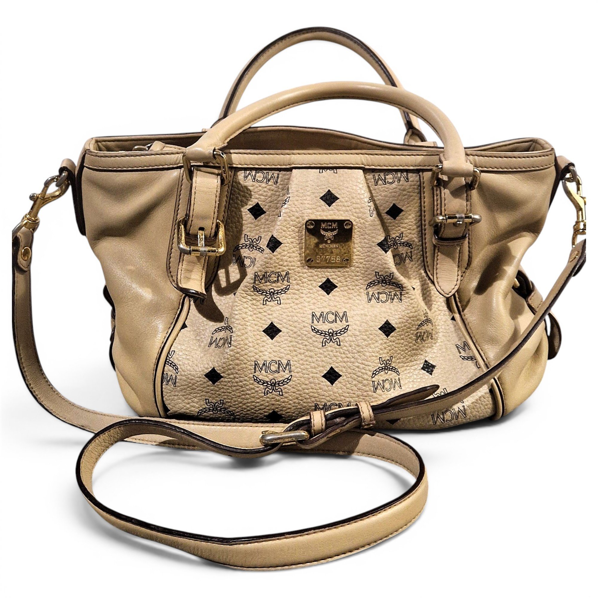 Heritage Drawstring leather satchel