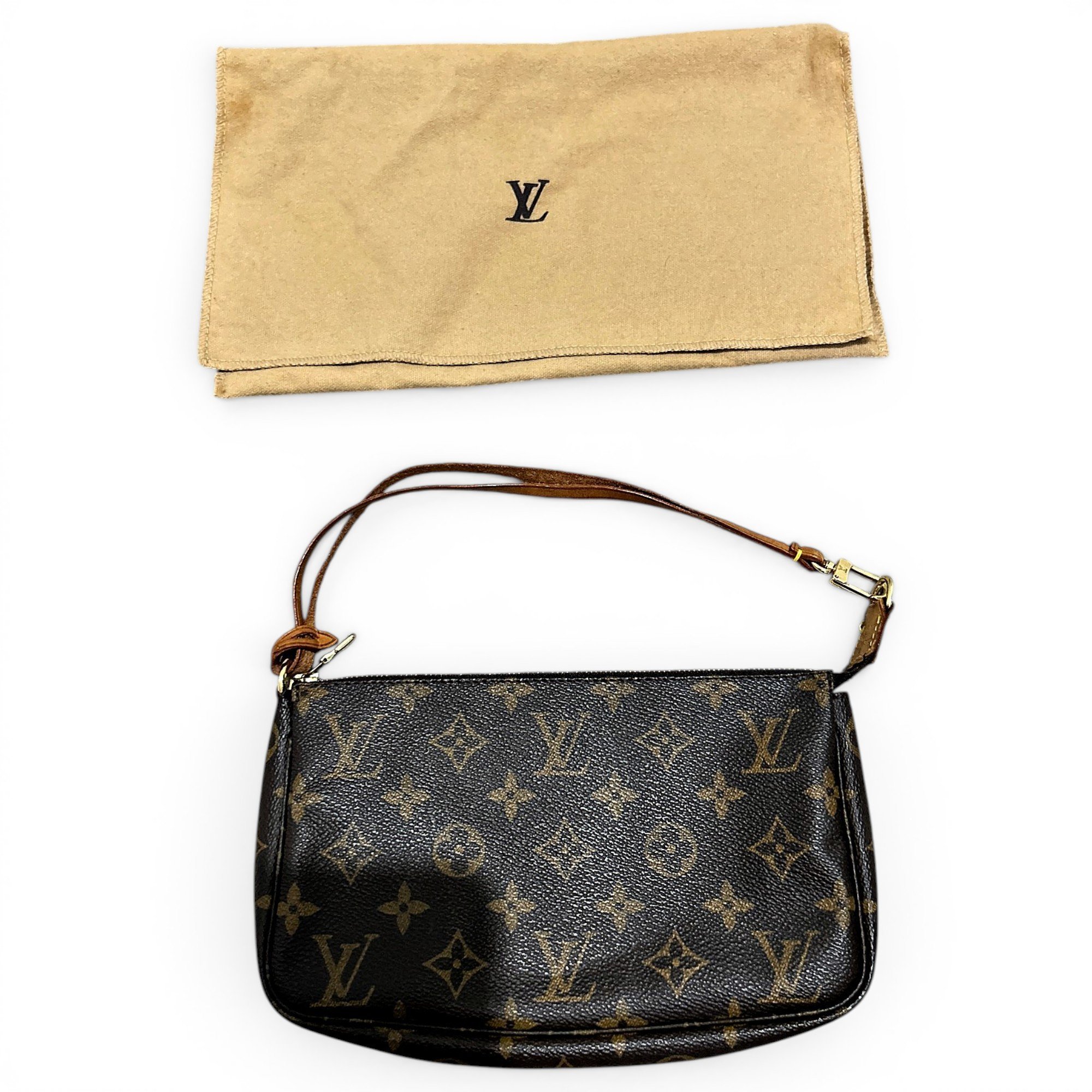 Pochette Accessoire leather handbag