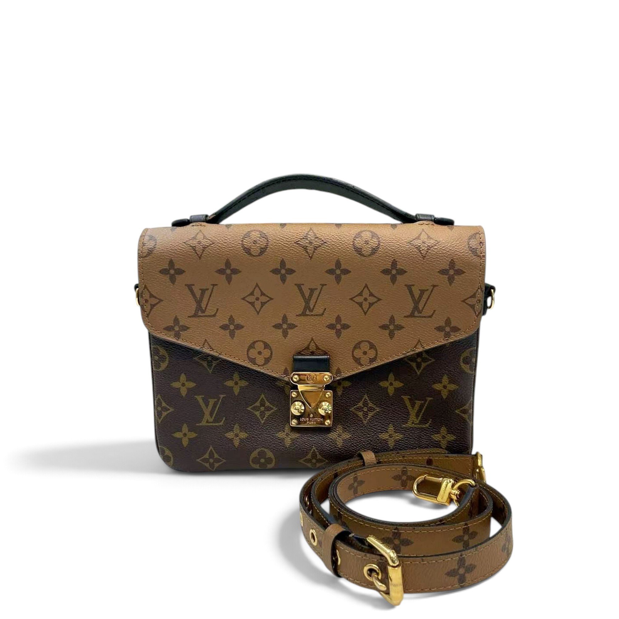 Metis leather handbag