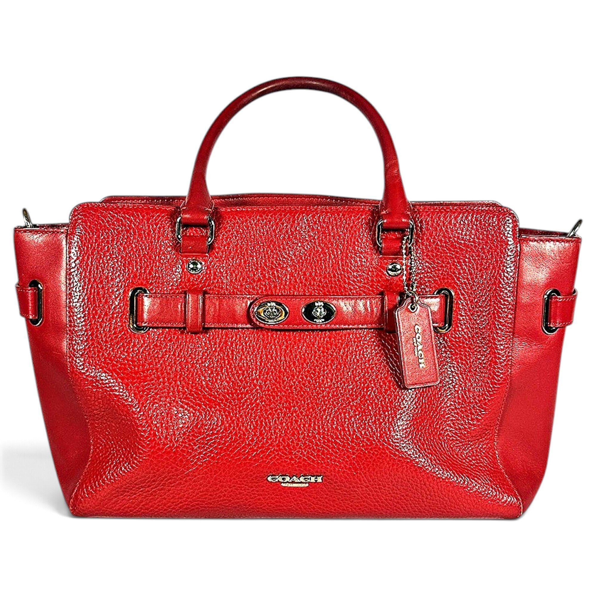 Leather satchel