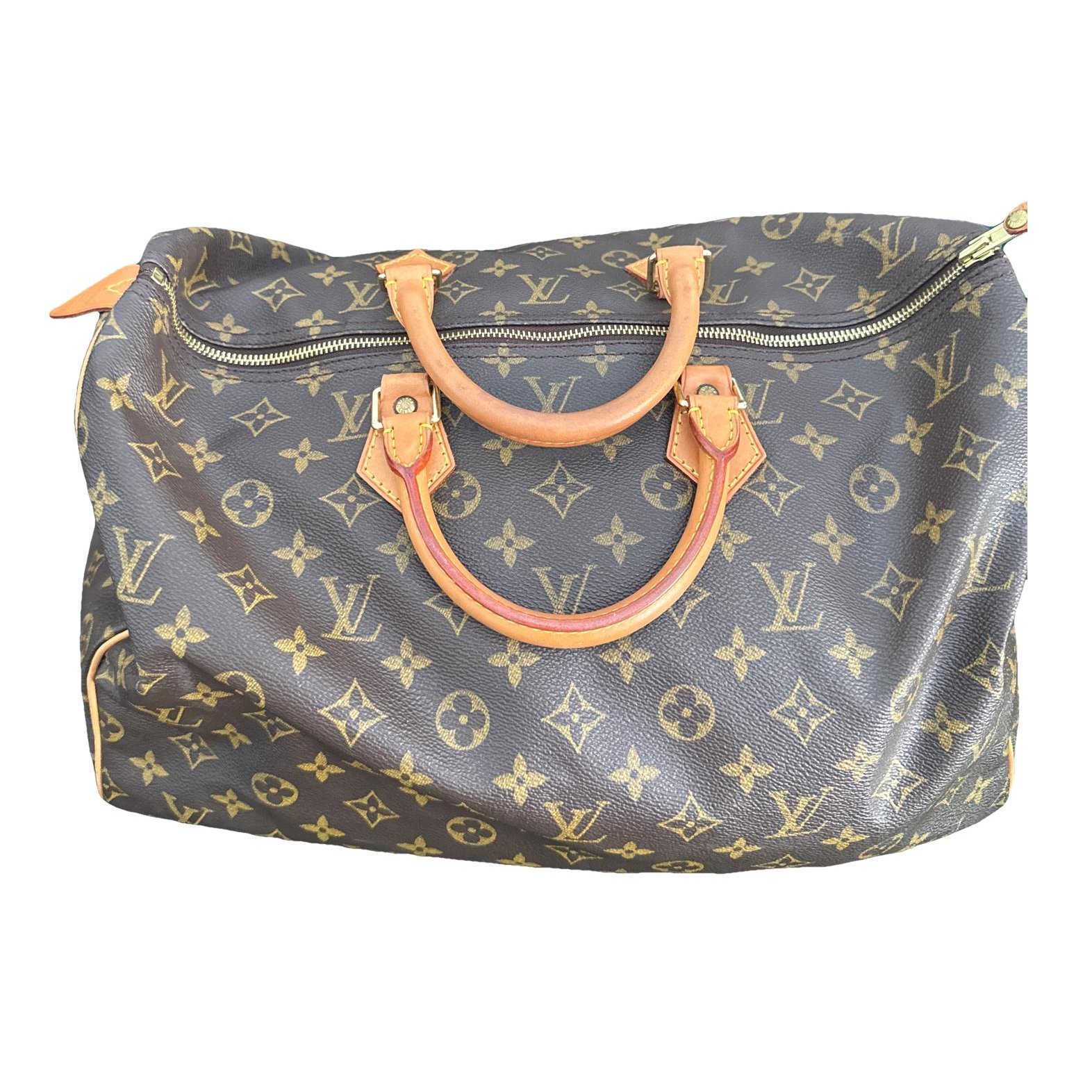 Speedy leather handbag