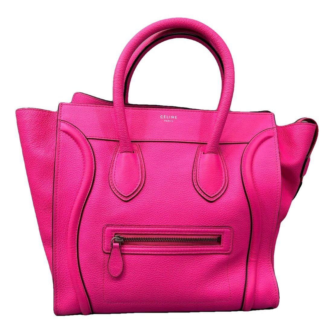 Luggage leather handbag