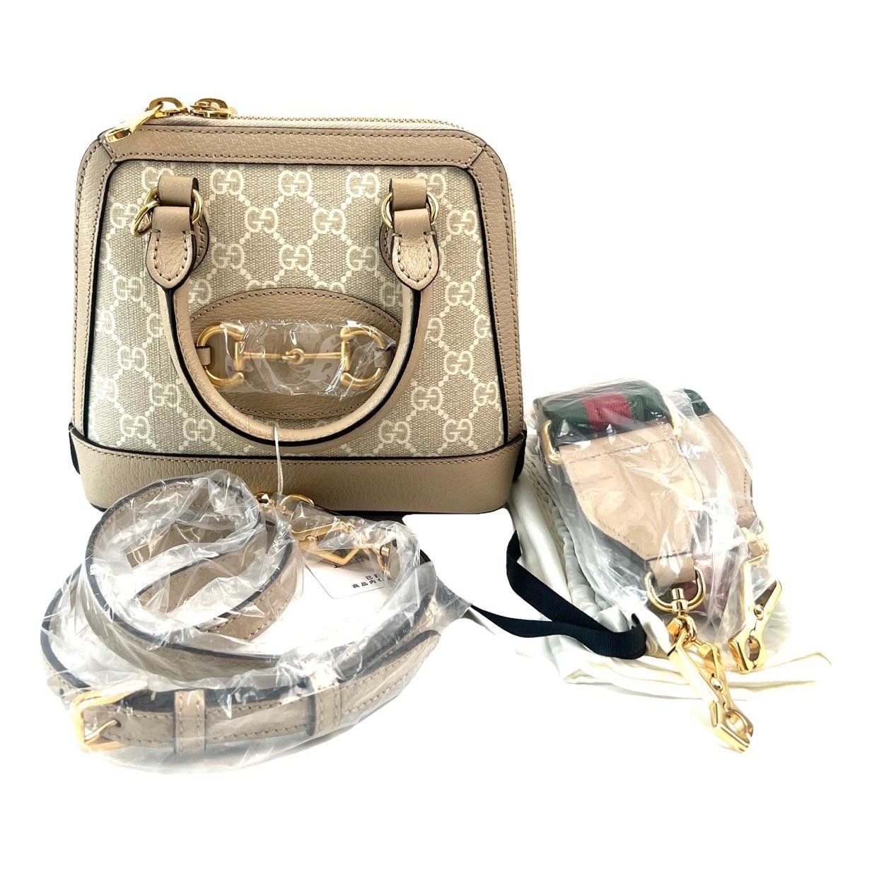 Handle Horsebit 1955 leather handbag