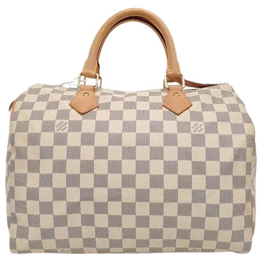 Nano Speedy / Mini HL leather handbag