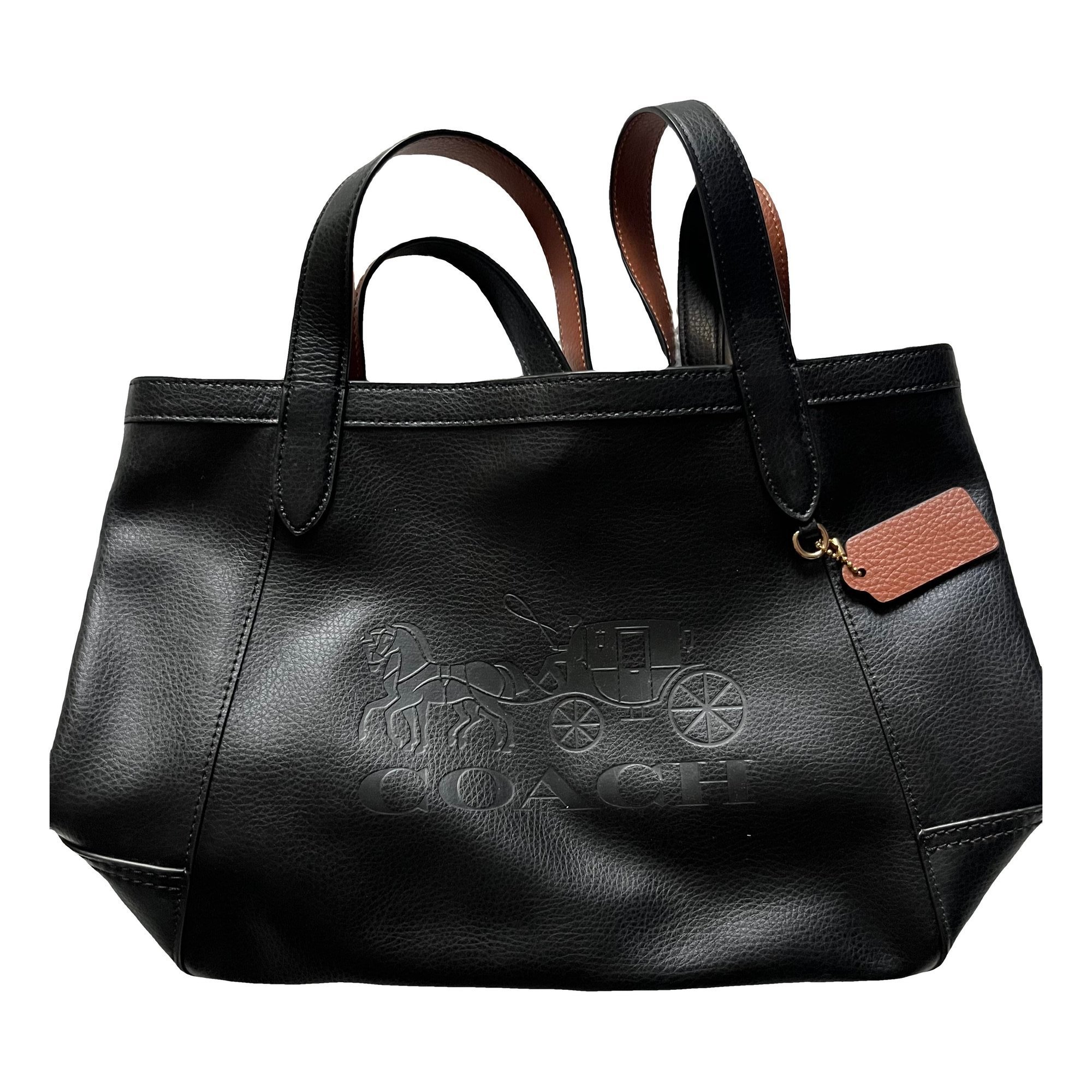 Leather handbag