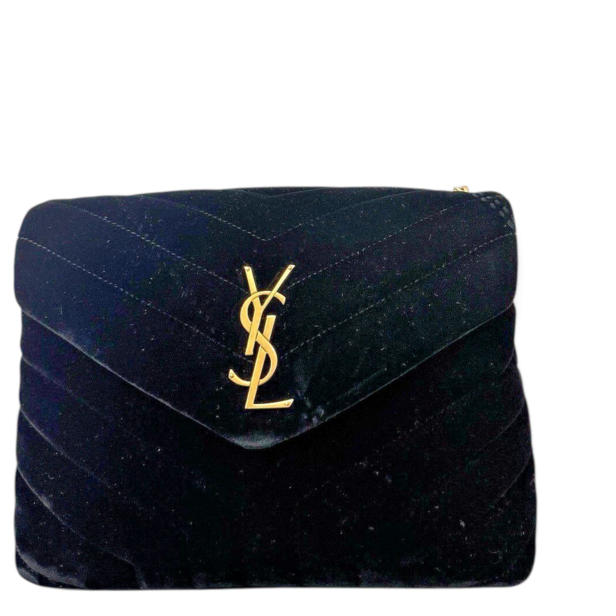 Loulou velvet handbag