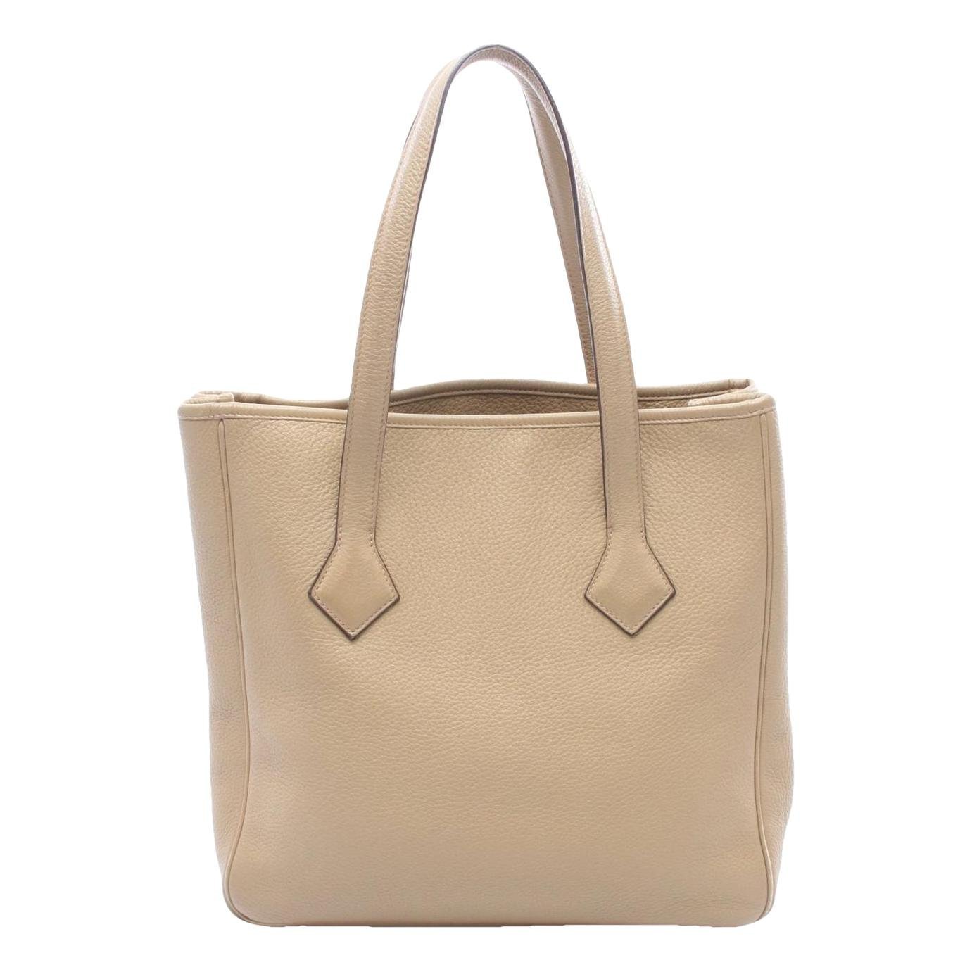 Hermes Victoria Handbag Clemence Leather