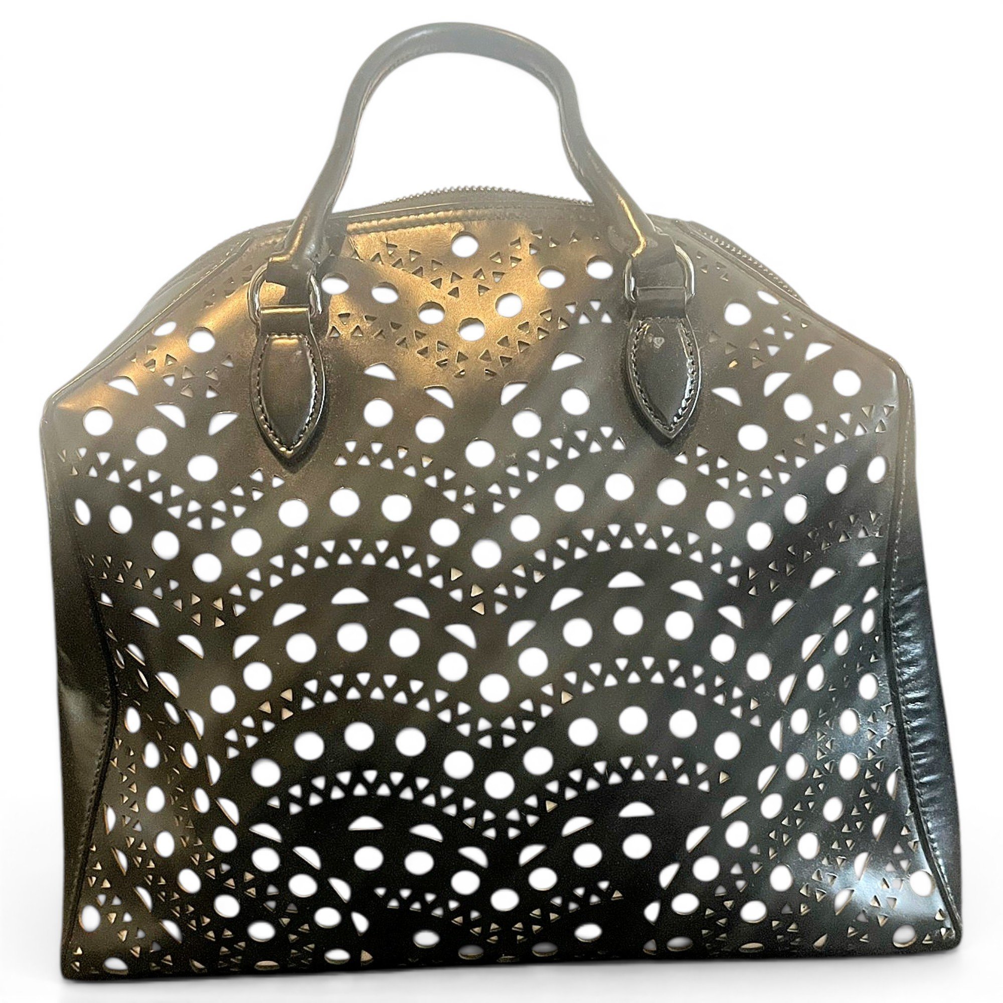 Leather handbag