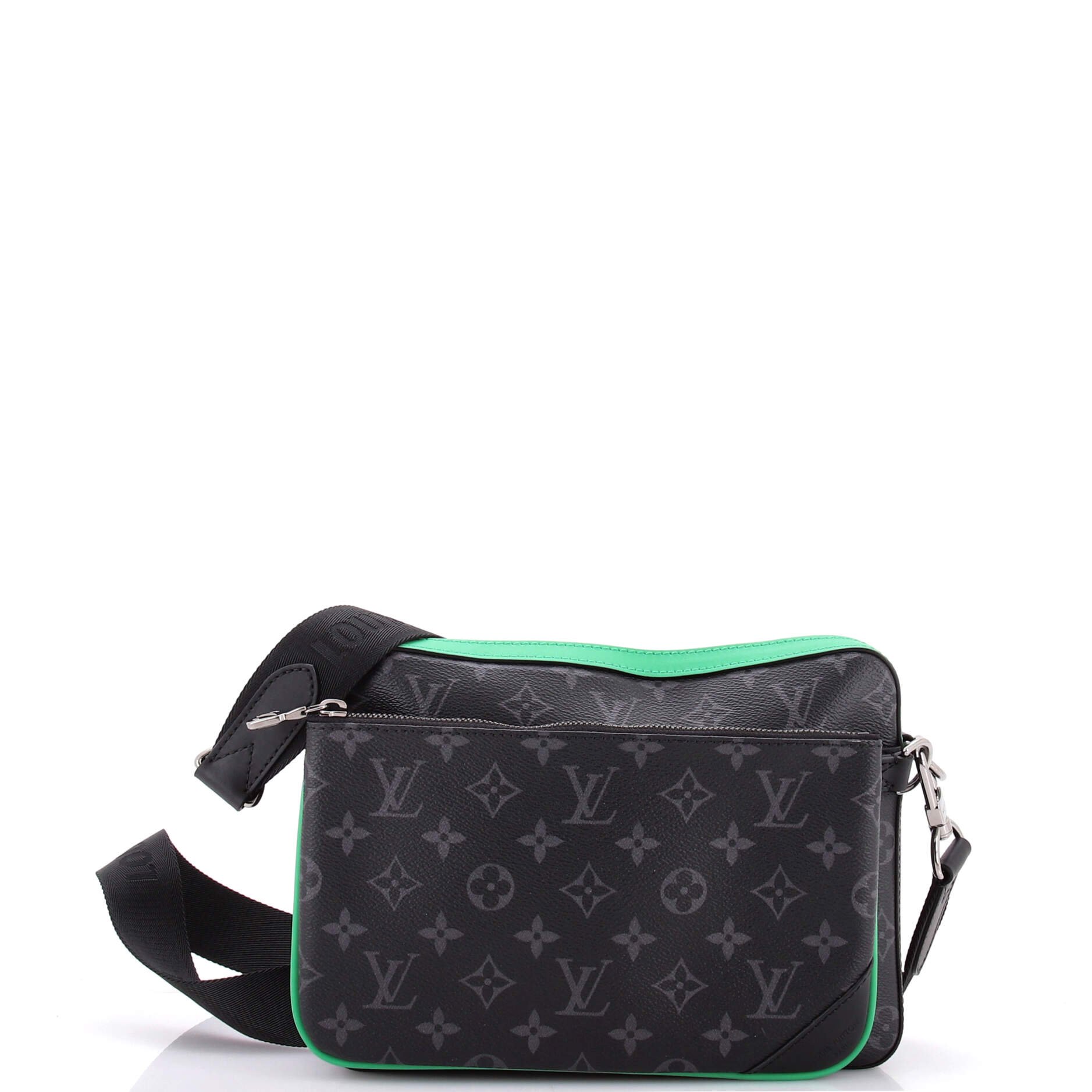 Trio Messenger Bag Monogram Eclipse Canvas
