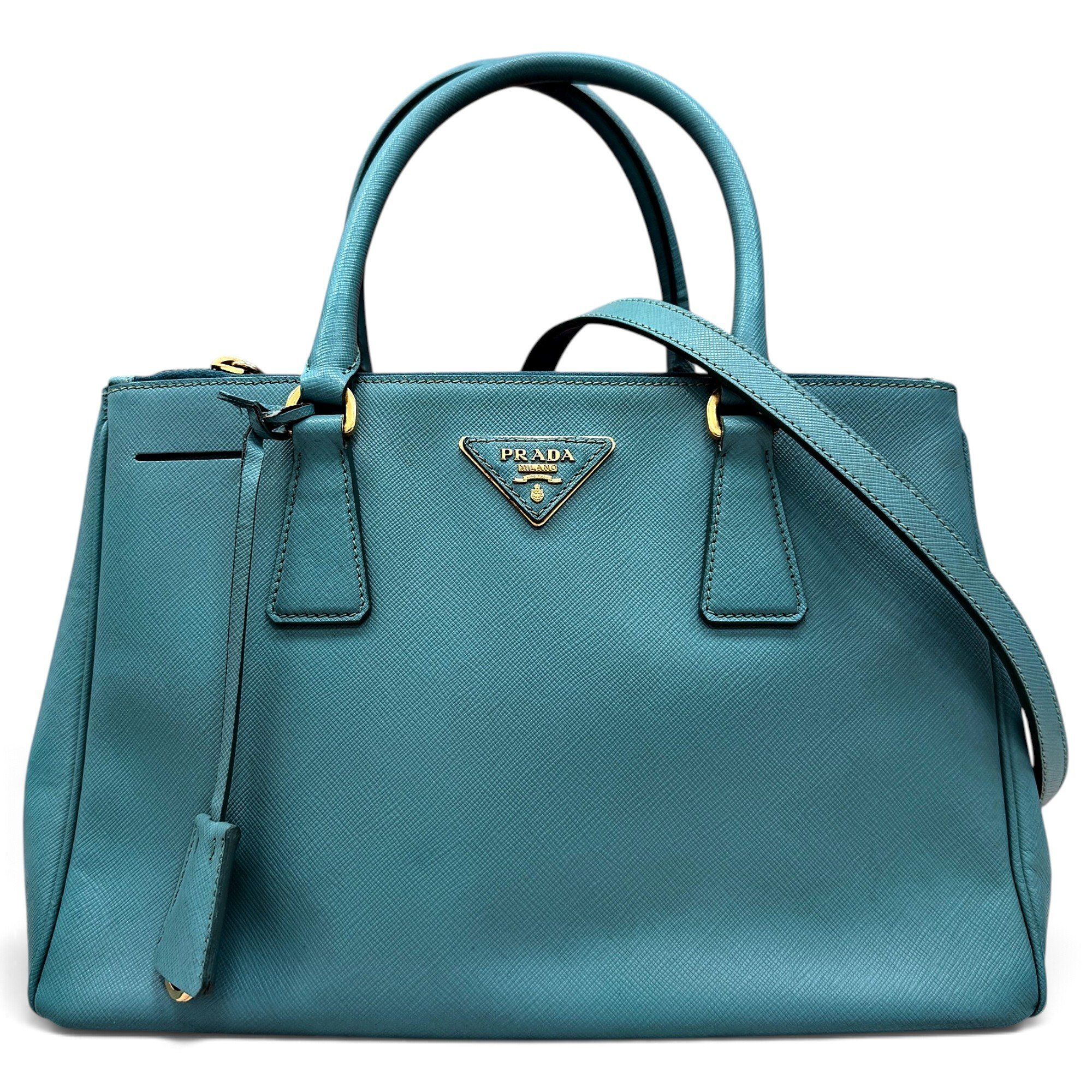 Galleria leather handbag