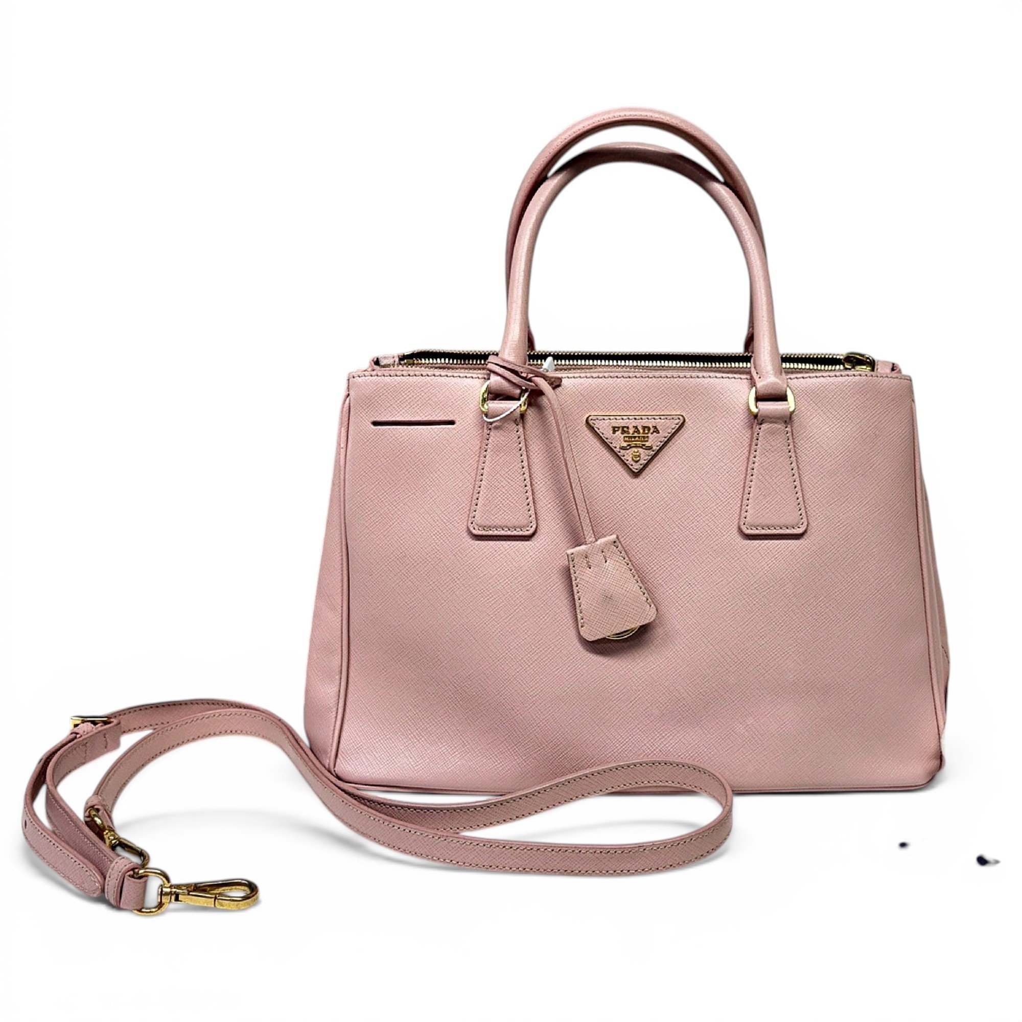 Galleria leather handbag