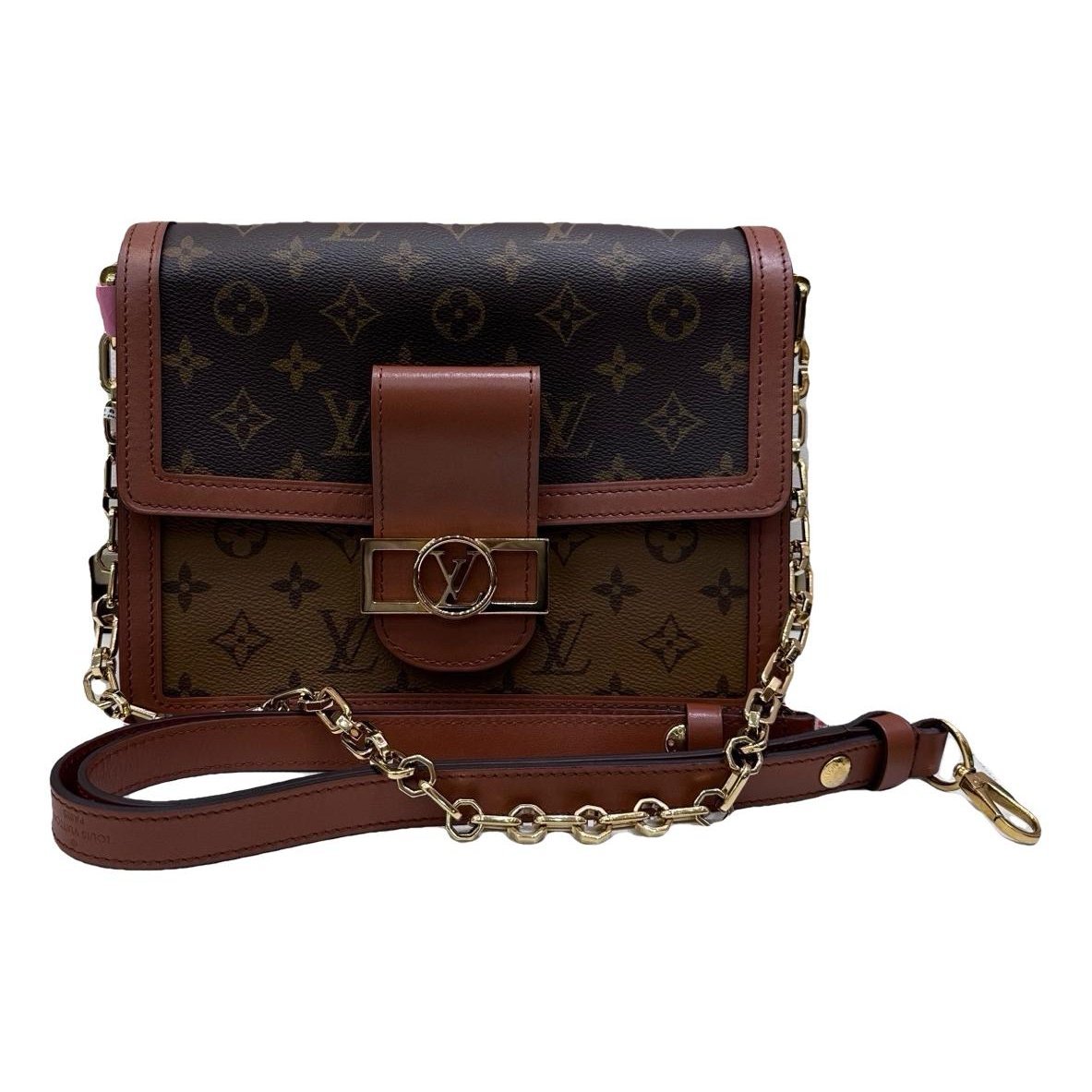 Louis Vuitton Dauphine leather handbag