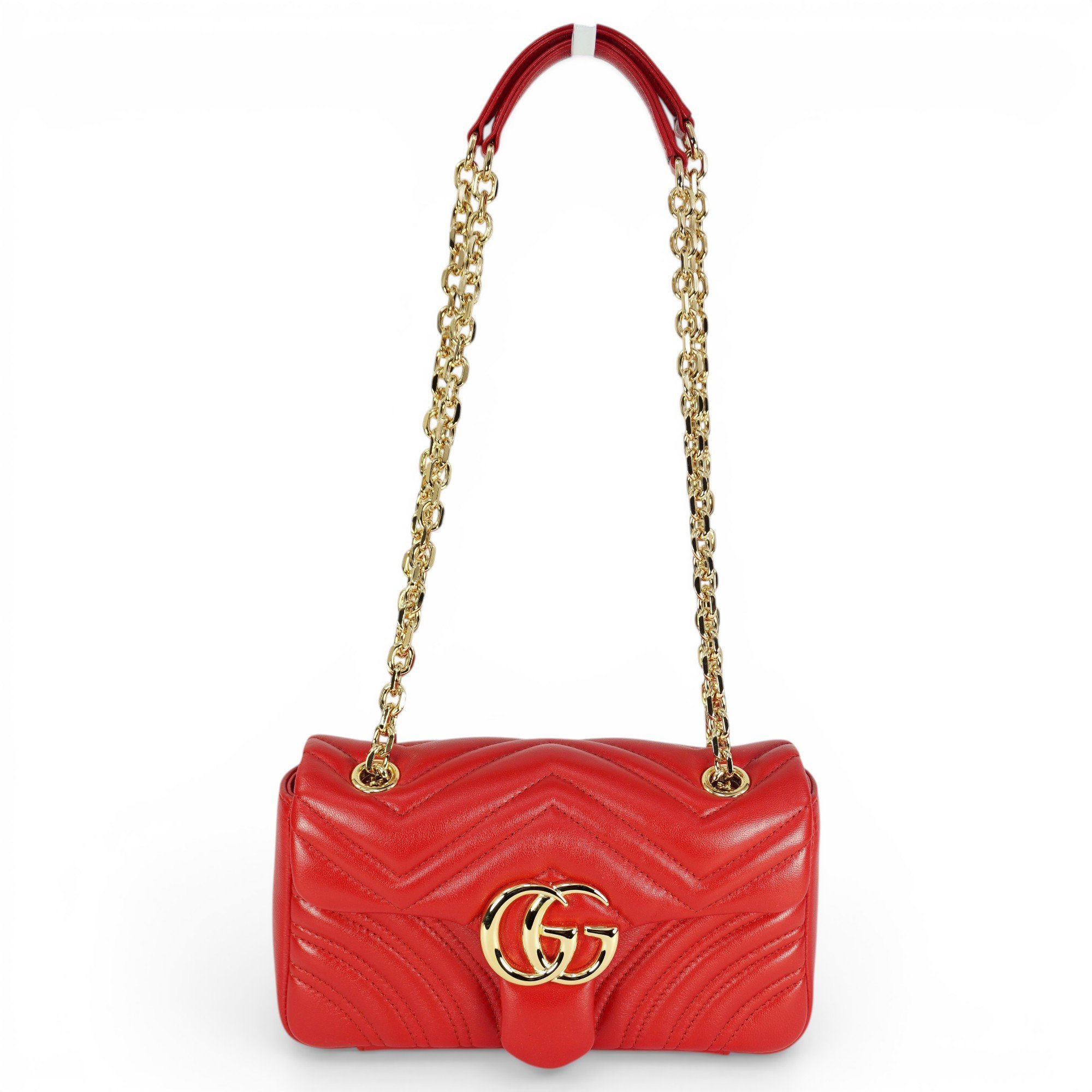 GG Marmont Flap leather handbag