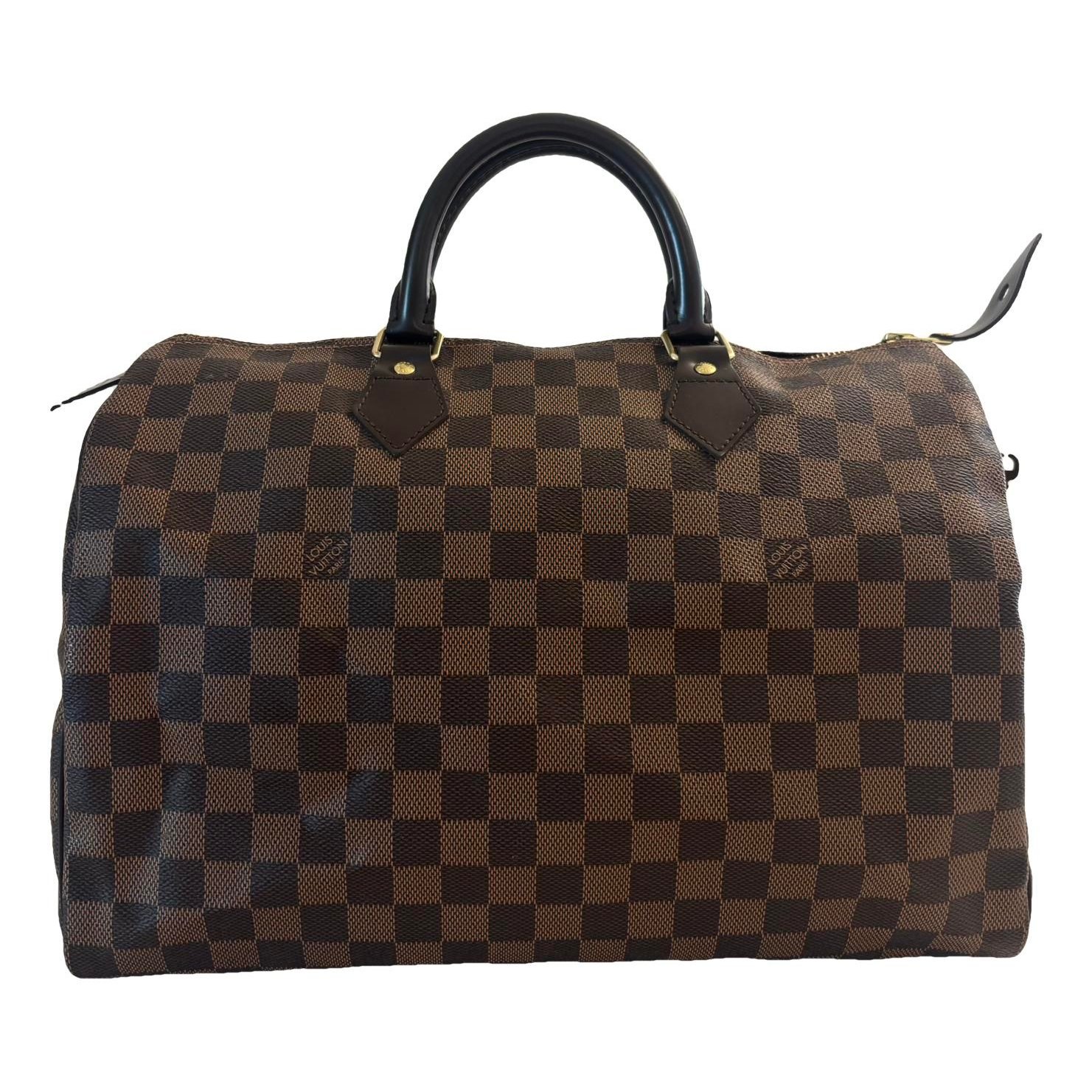 Speedy leather handbag
