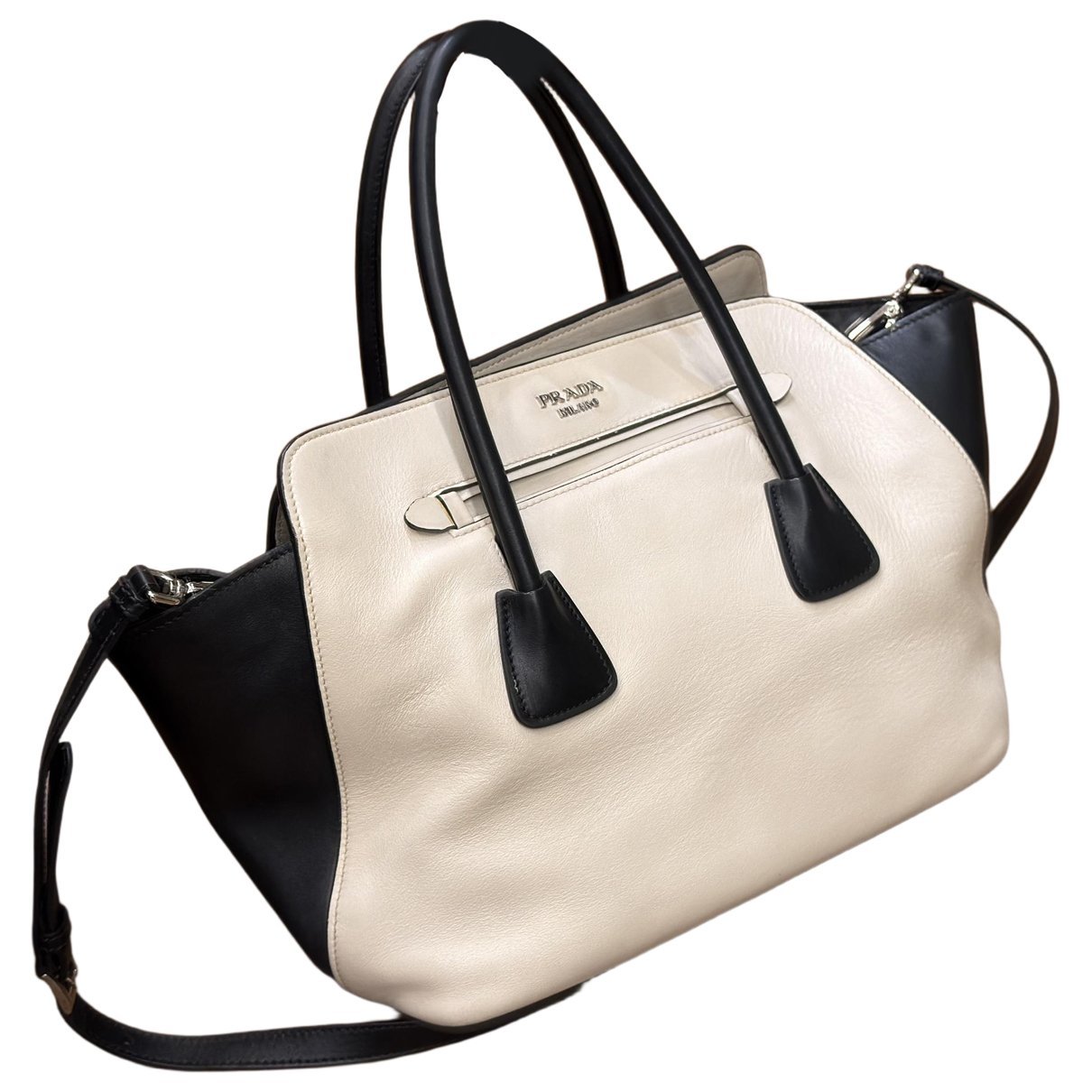 Leather tote