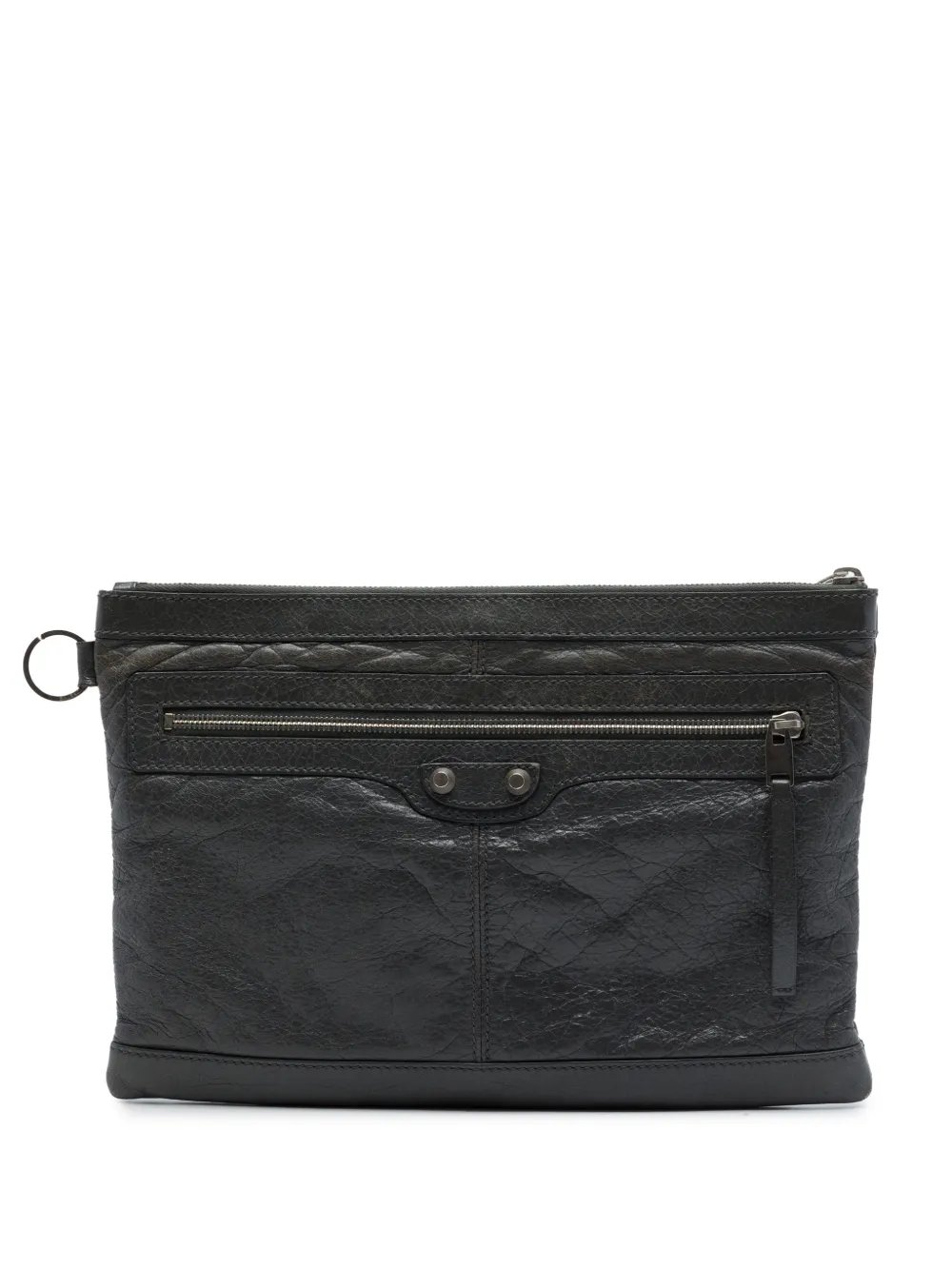 2015 Lambskin Motocross Classic Clip M clutch bag