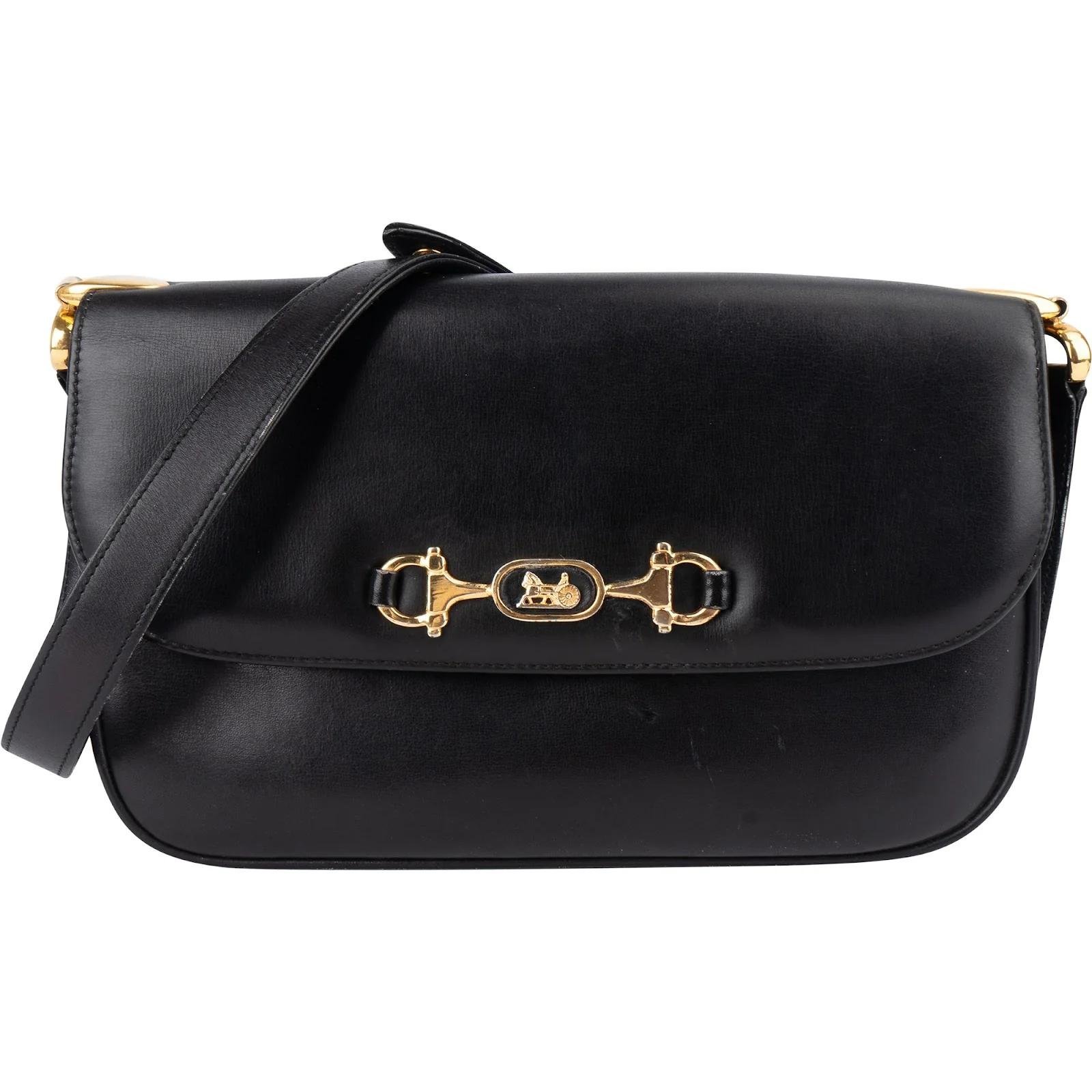 Triomphe leather handbag