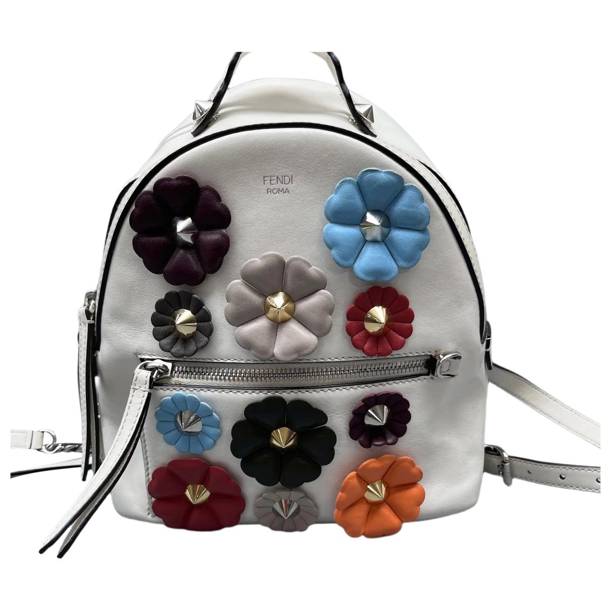 Leather backpack
