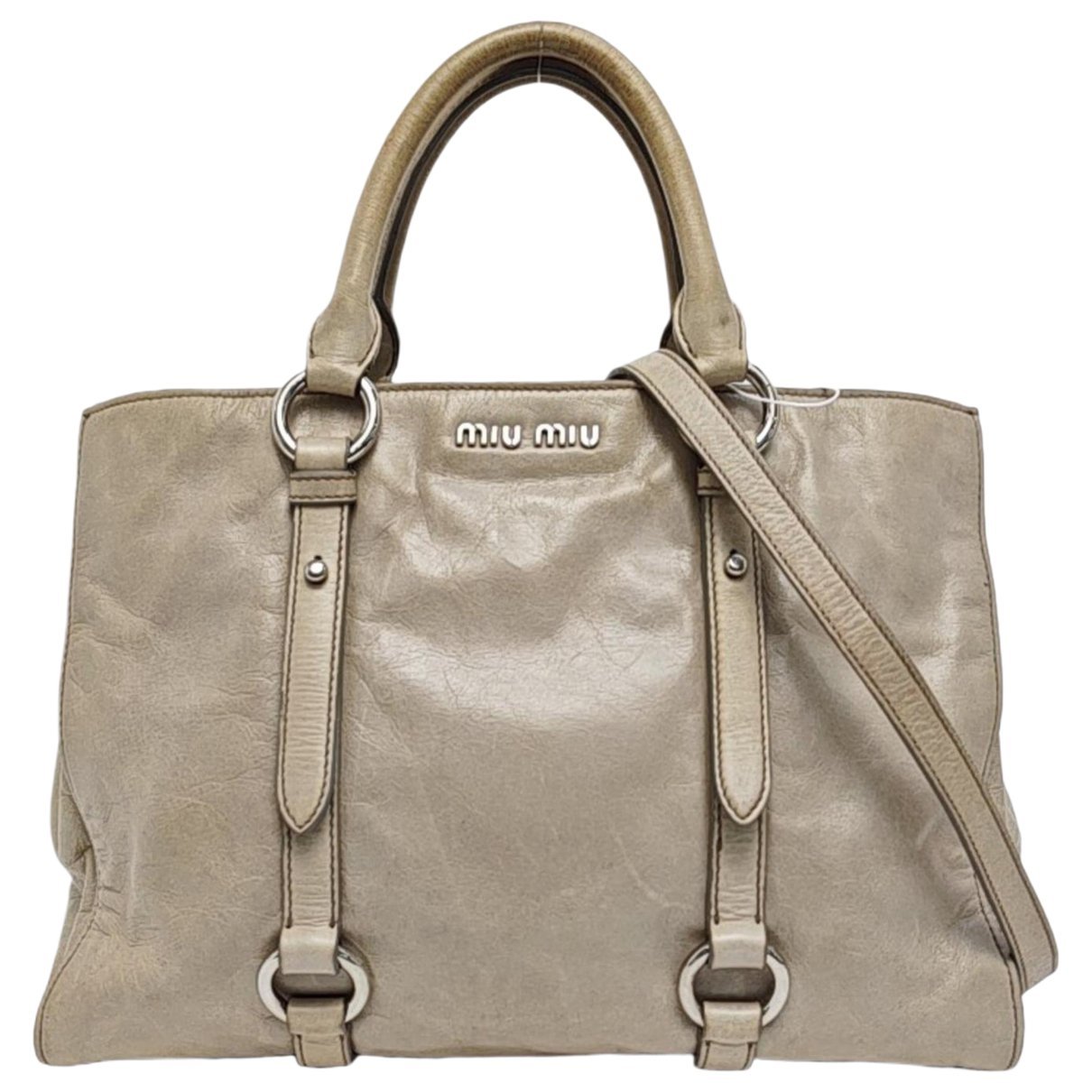 Leather handbag
