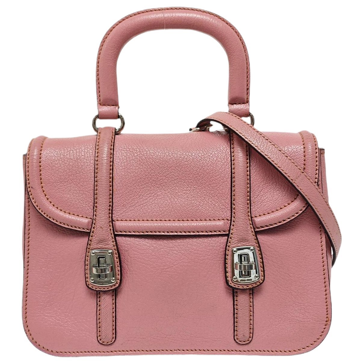 Leather crossbody bag