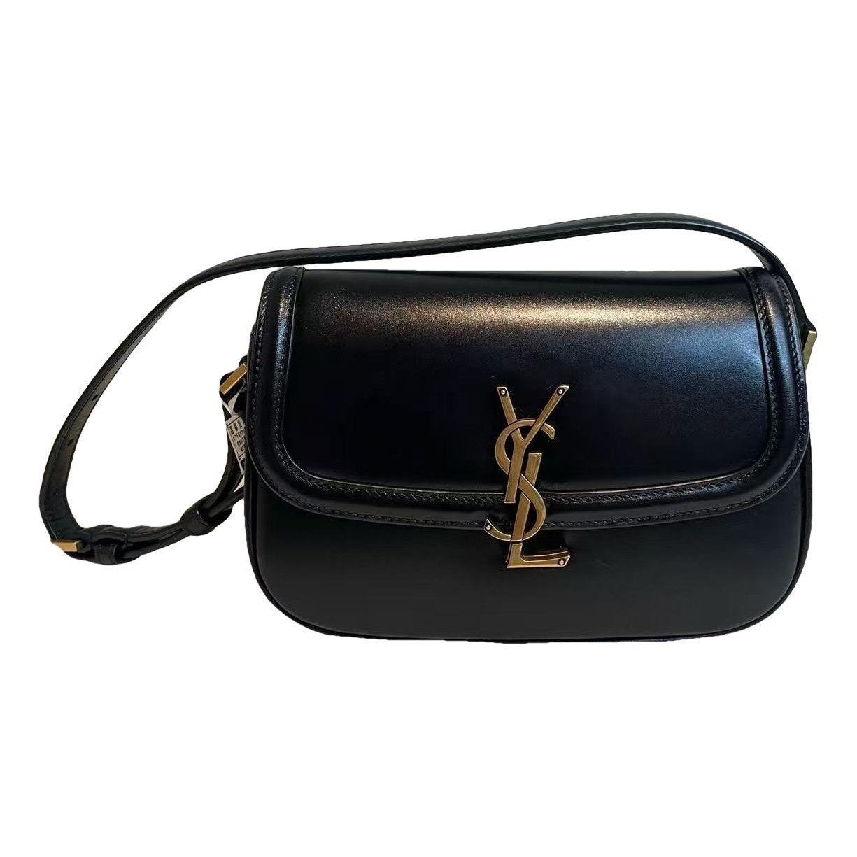 Solférino leather handbag