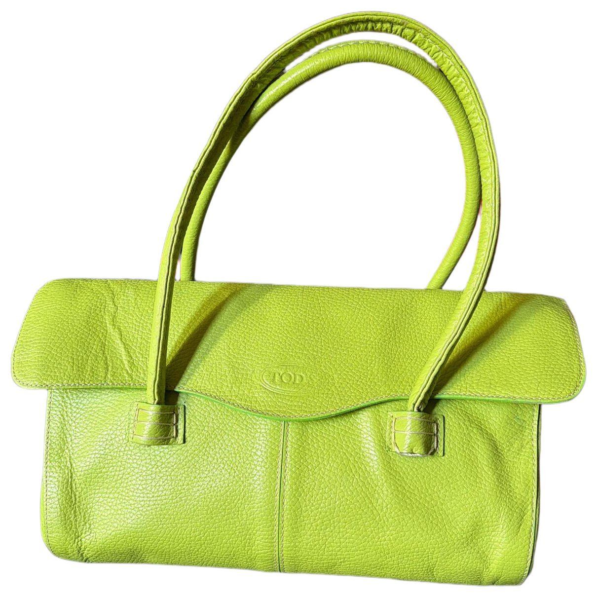 Shopping Media leather handbag