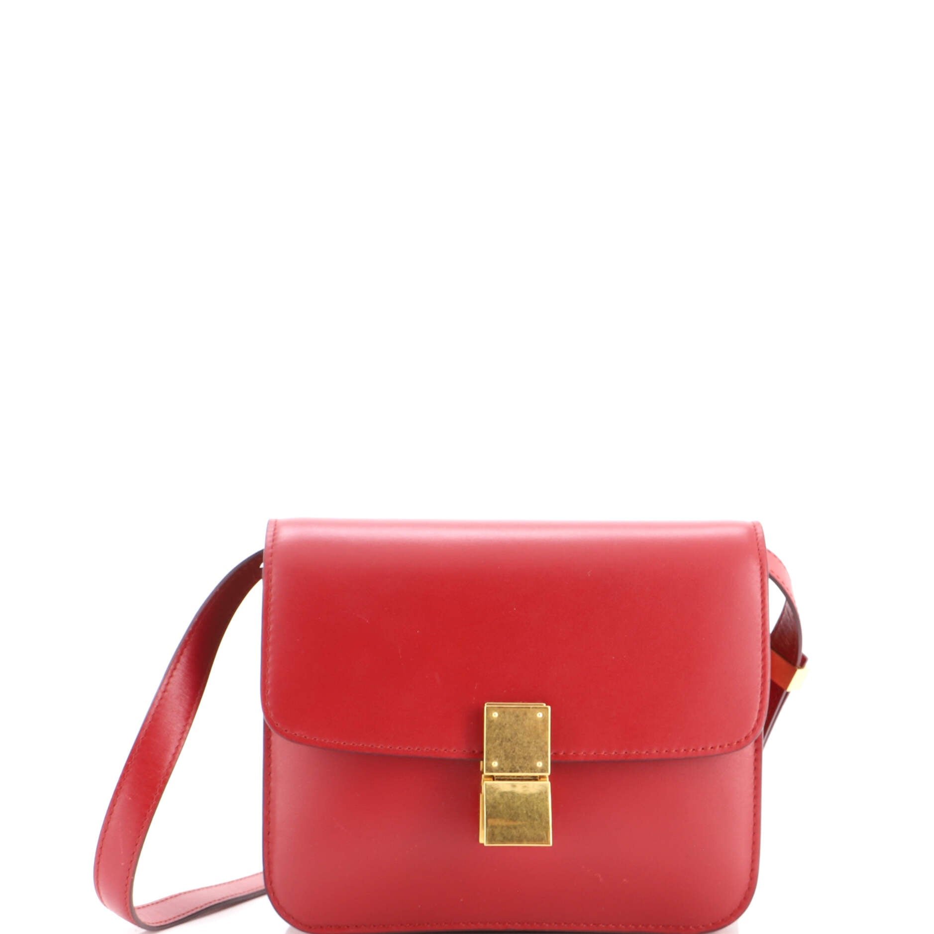 Classic Box Bag Smooth Leather Teen