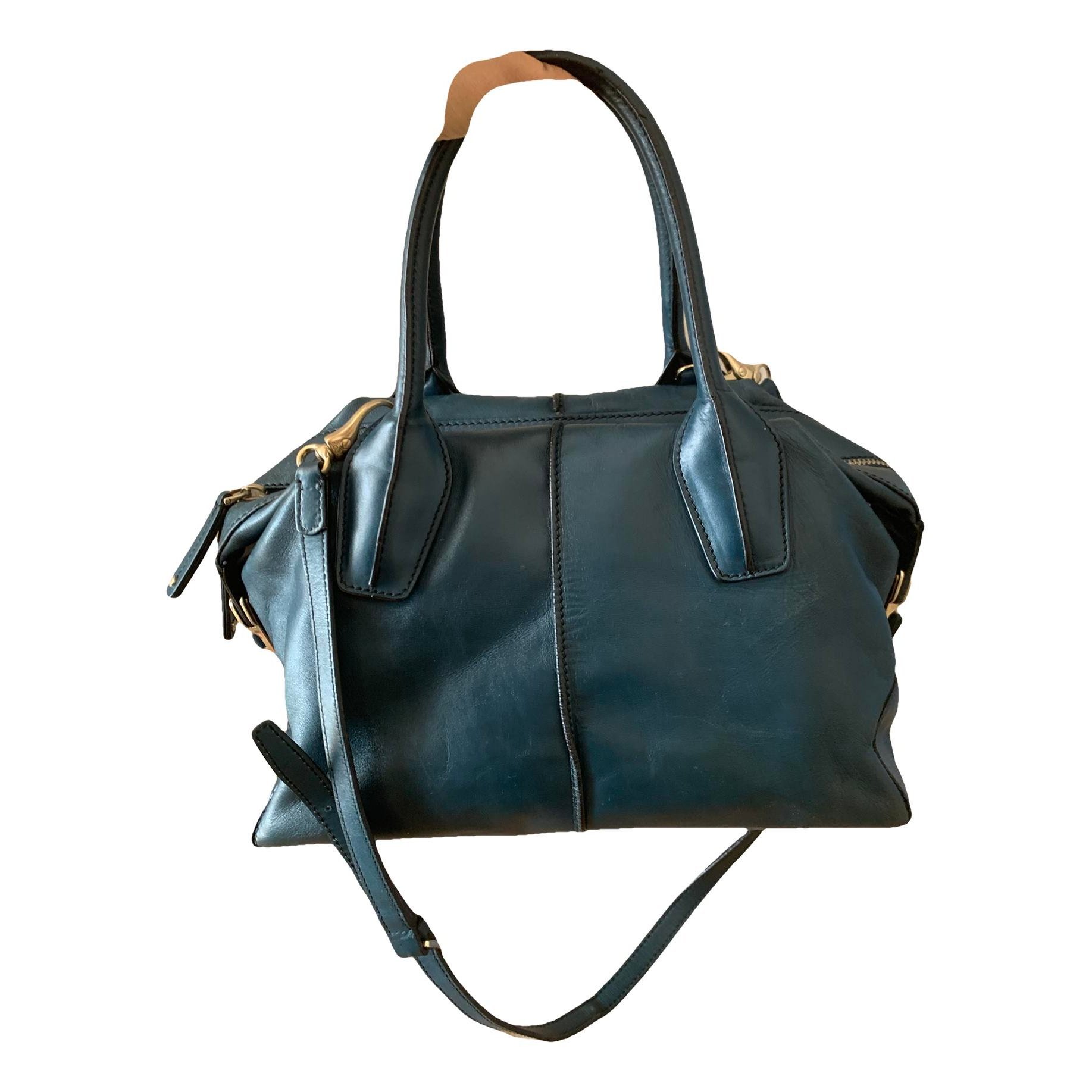 D Bag leather handbag