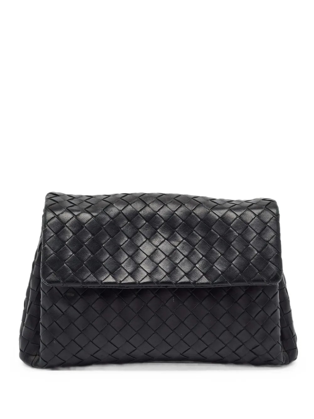 2010 Intrecciato leather clutch bag