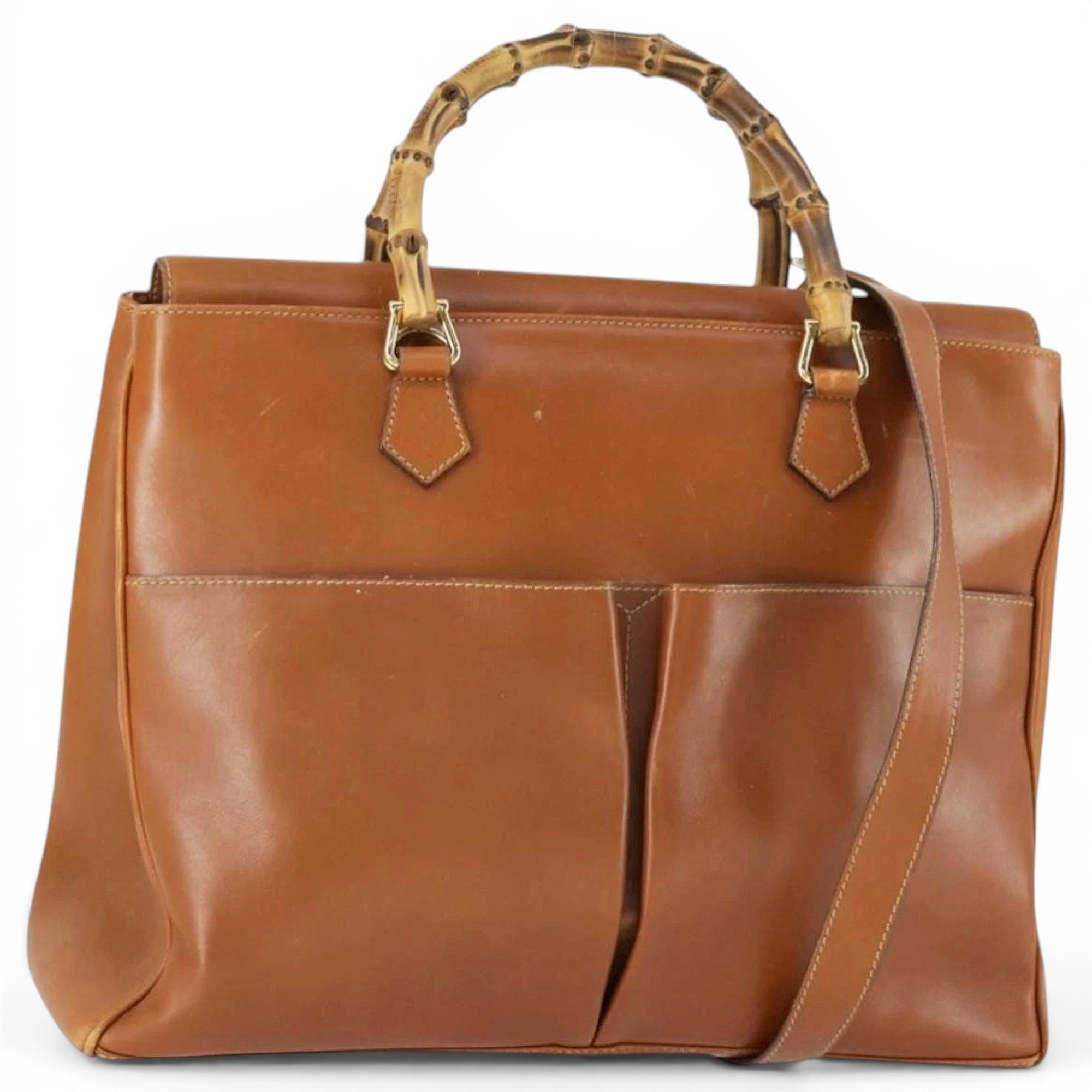 Leather handbag