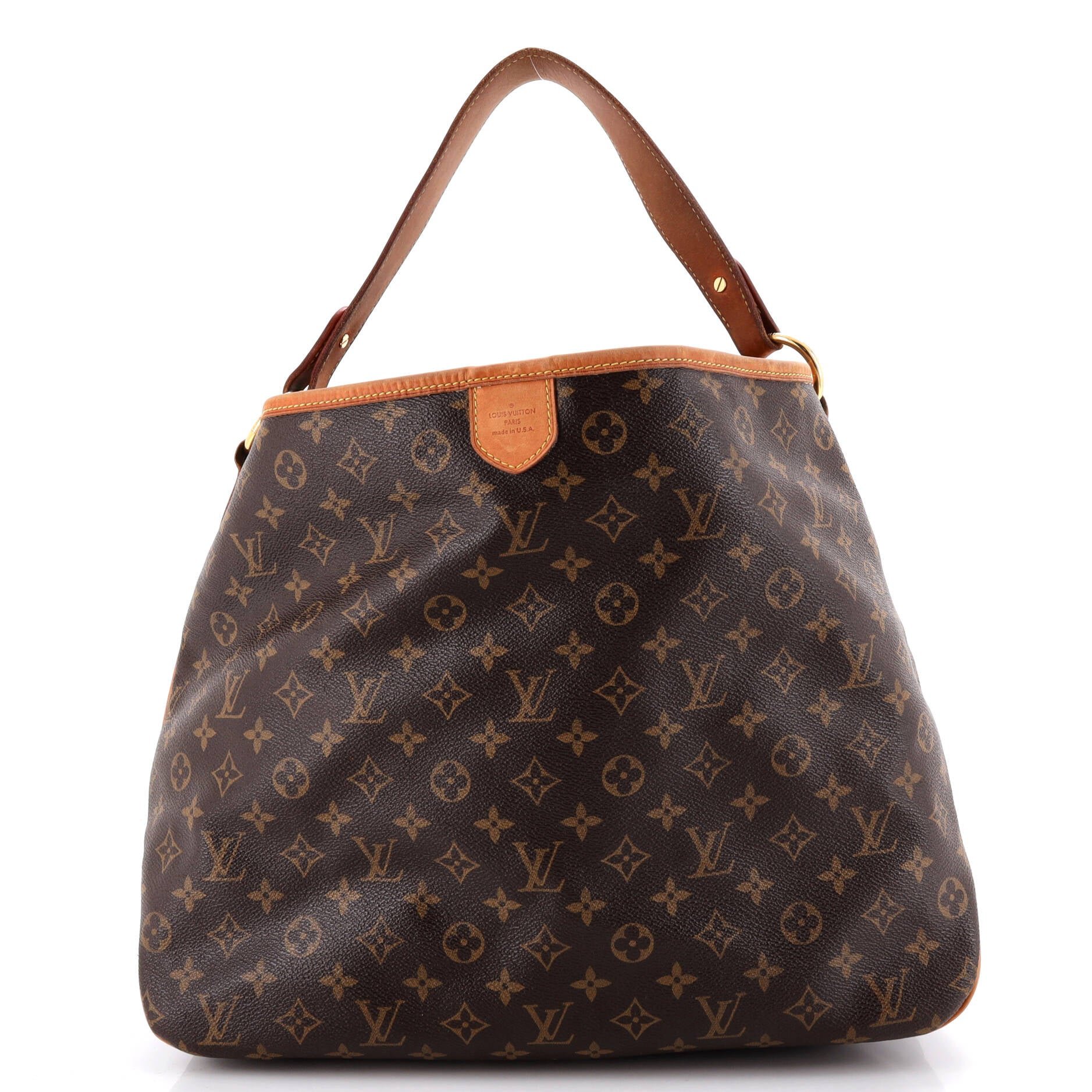 Delightful Handbag Monogram Canvas MM