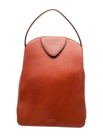 Leather Top Handle Bag