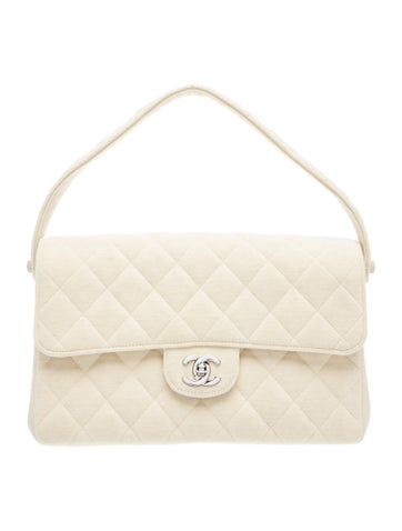 Jersey Double Sided Flap Bag