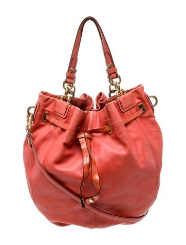 Coach Leather Top Handle Bag