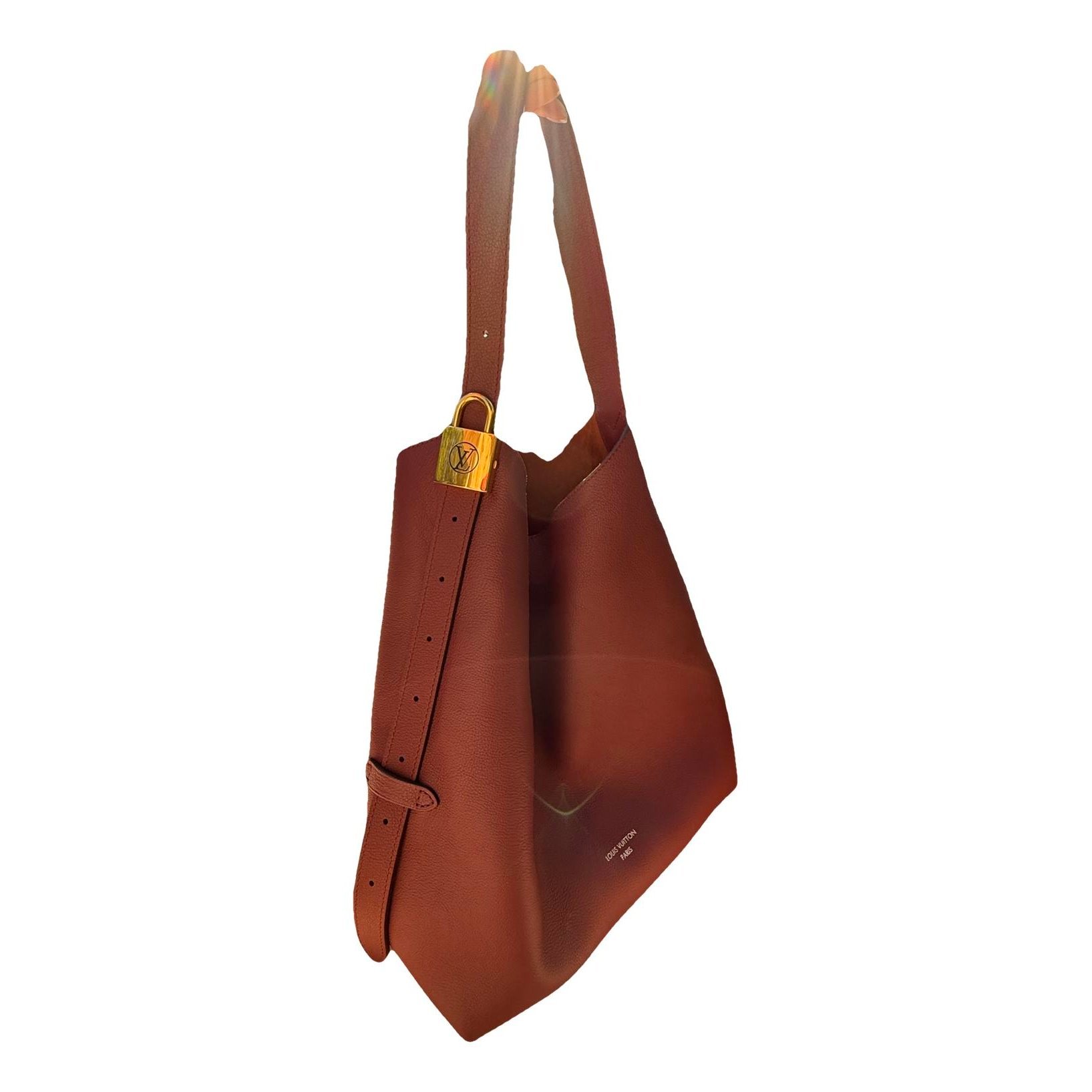 Low Key Hobo leather handbag