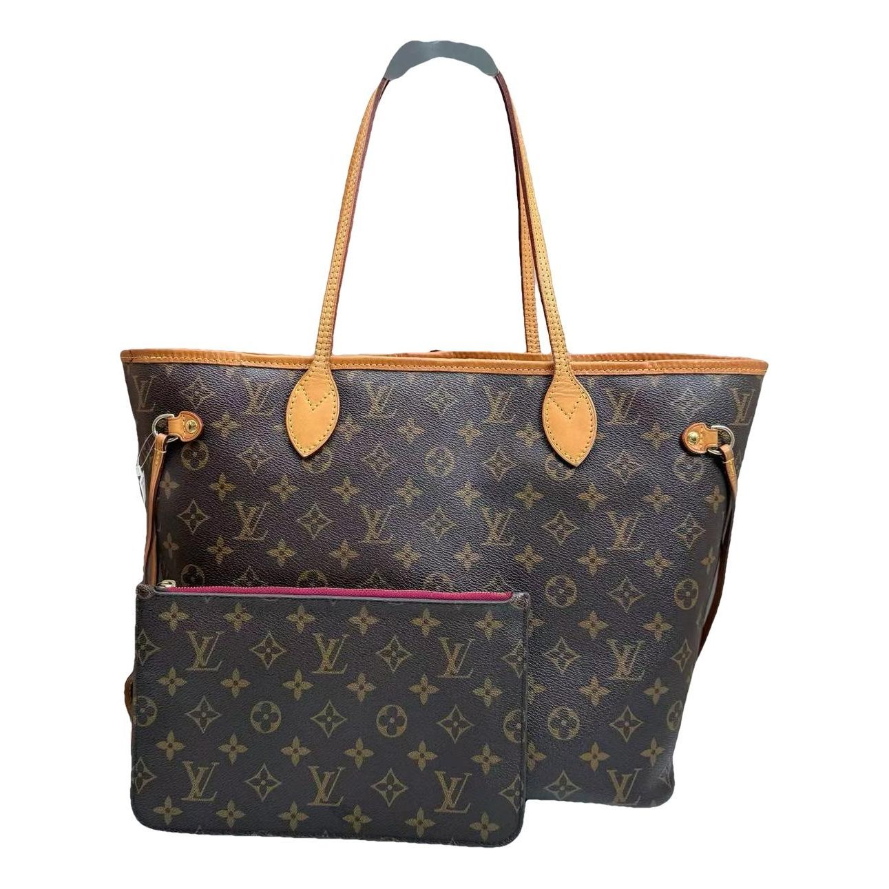 Neverfull leather tote