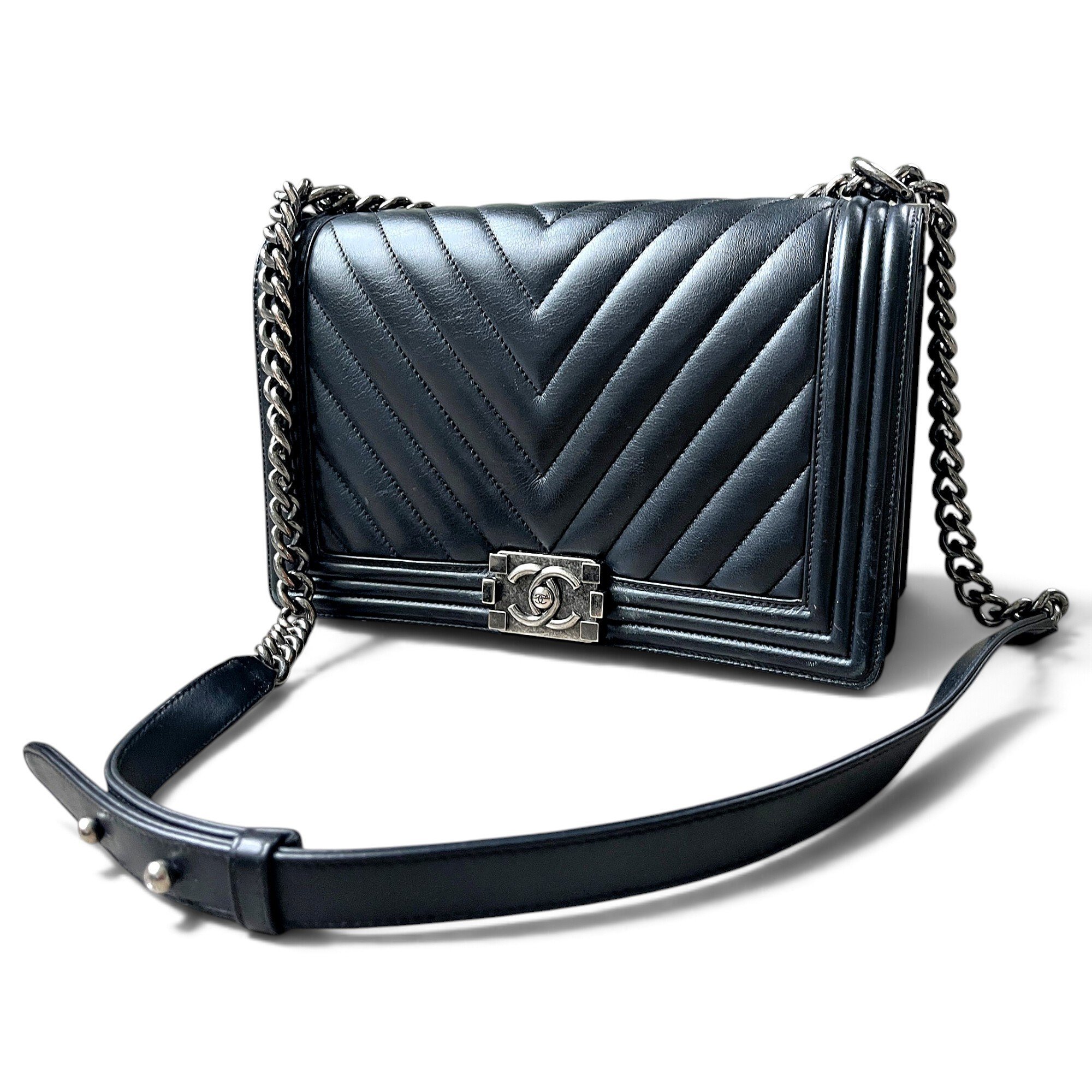 Boy leather handbag