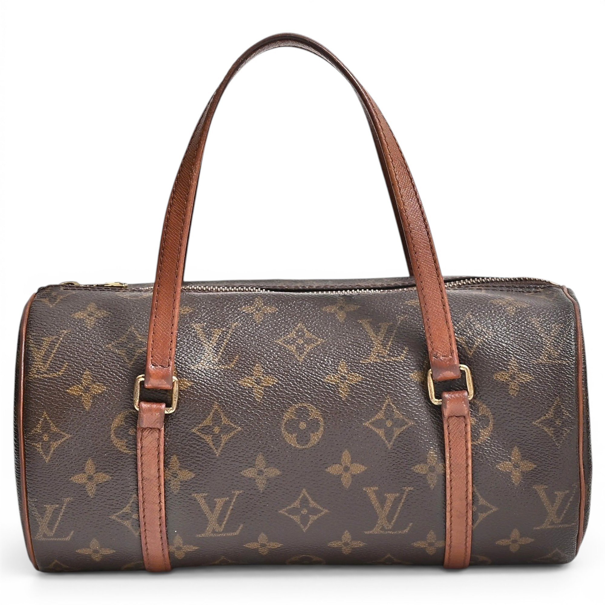 Papillon leather handbag