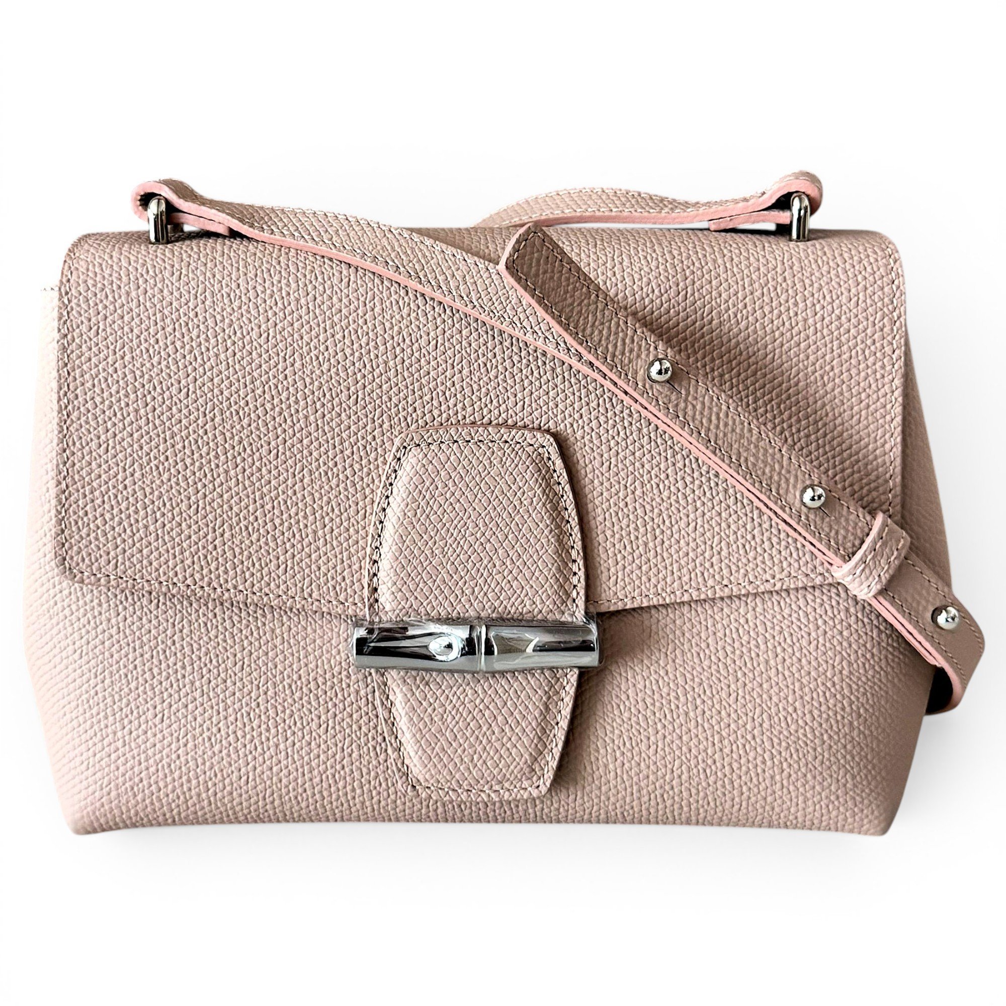Roseau leather crossbody bag
