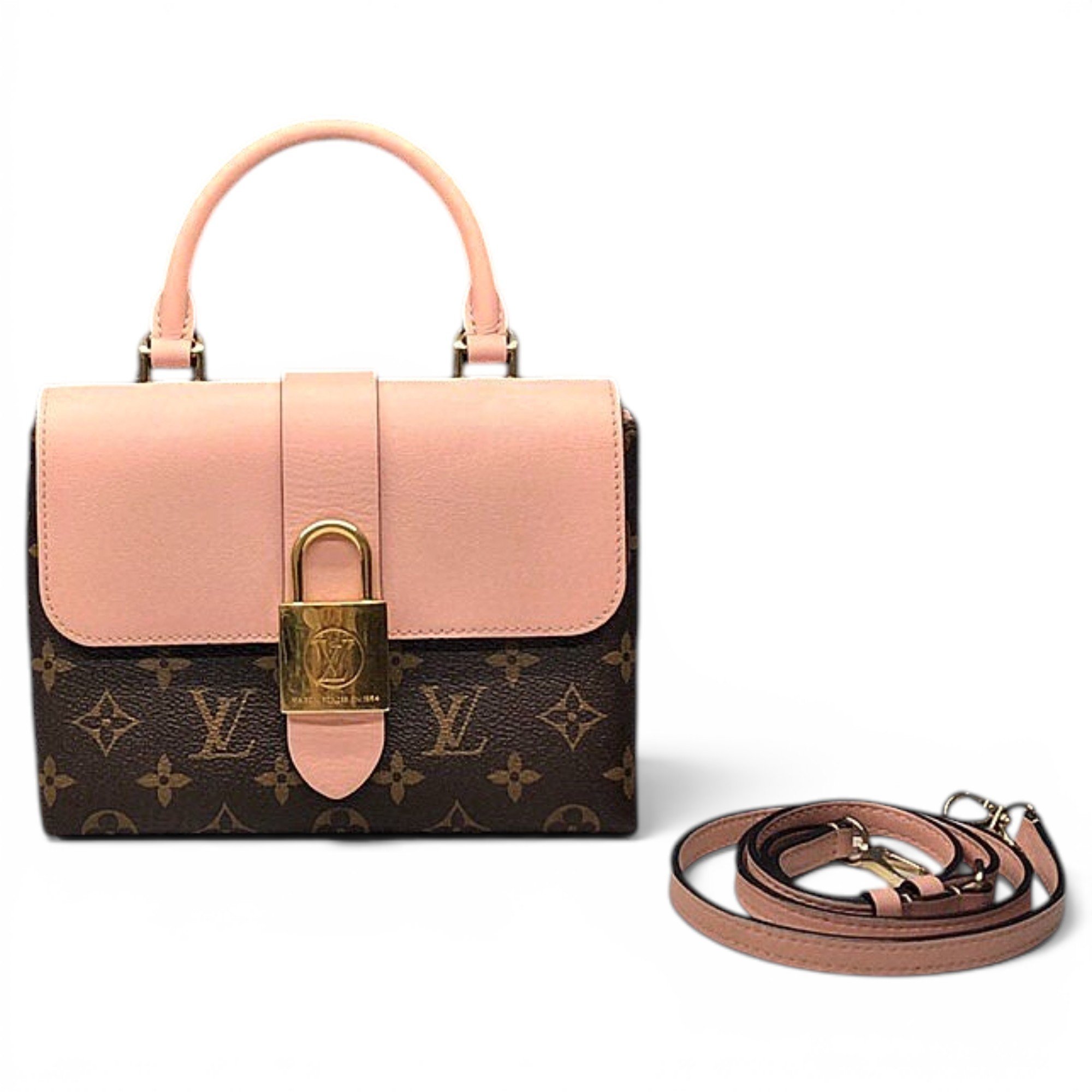 Louis Vuitton Locky BB leather handbag
