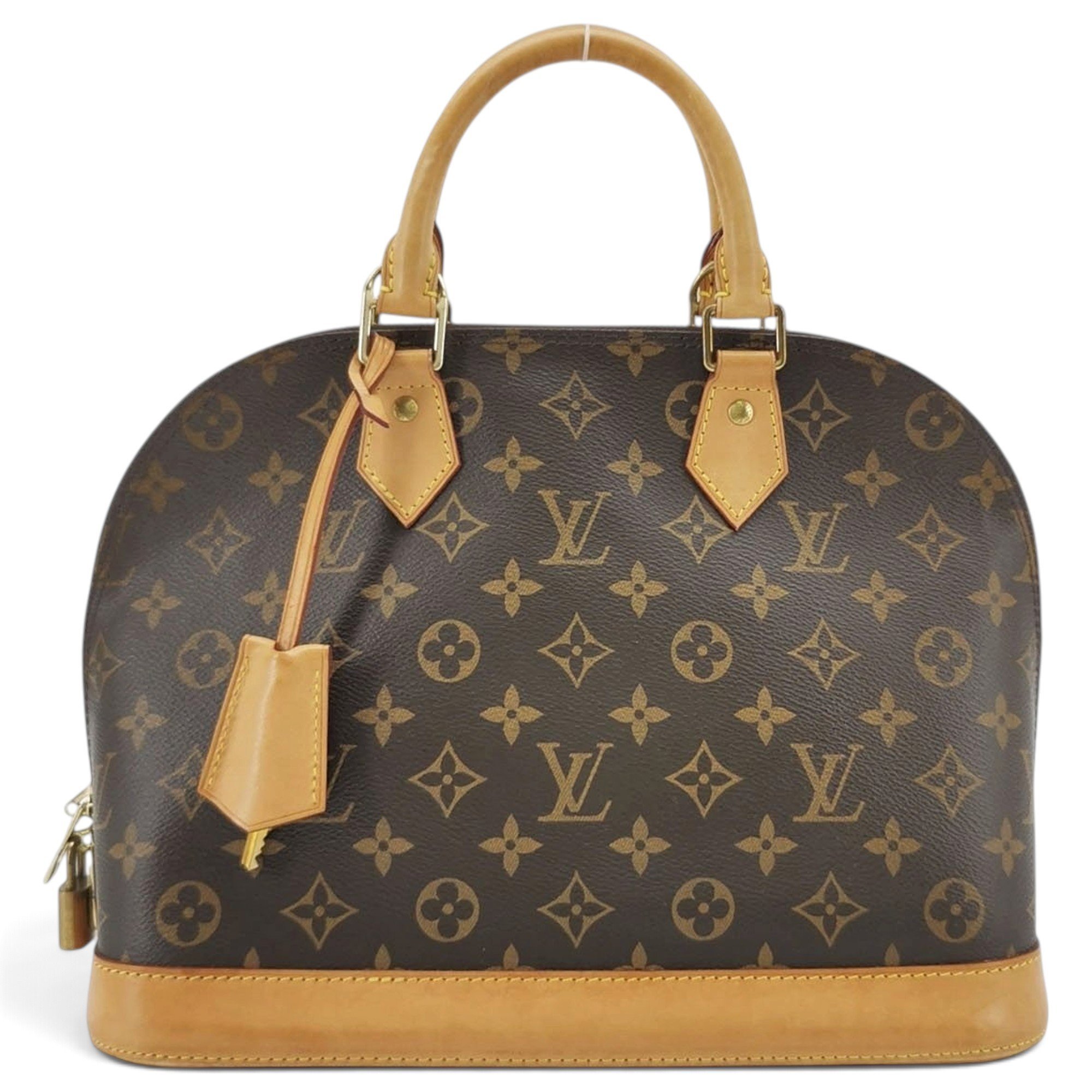 Alma leather handbag
