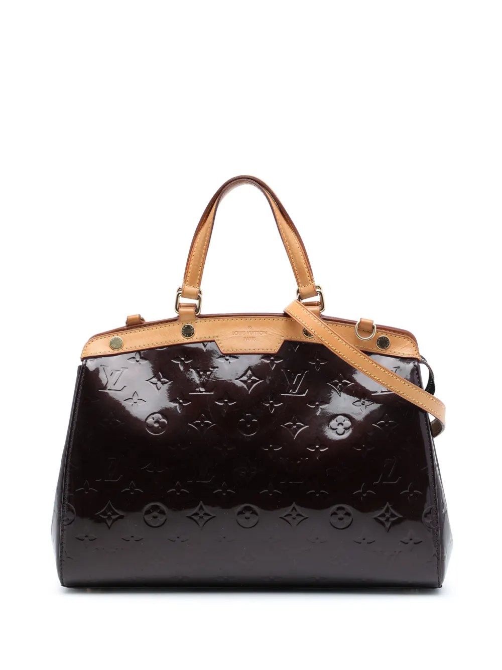 2013 Monogram Vernis Brea MM satchel