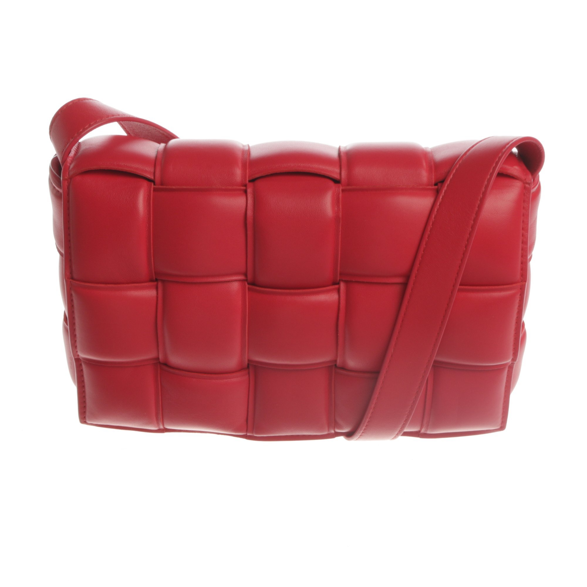 Cassette Padded leather bag