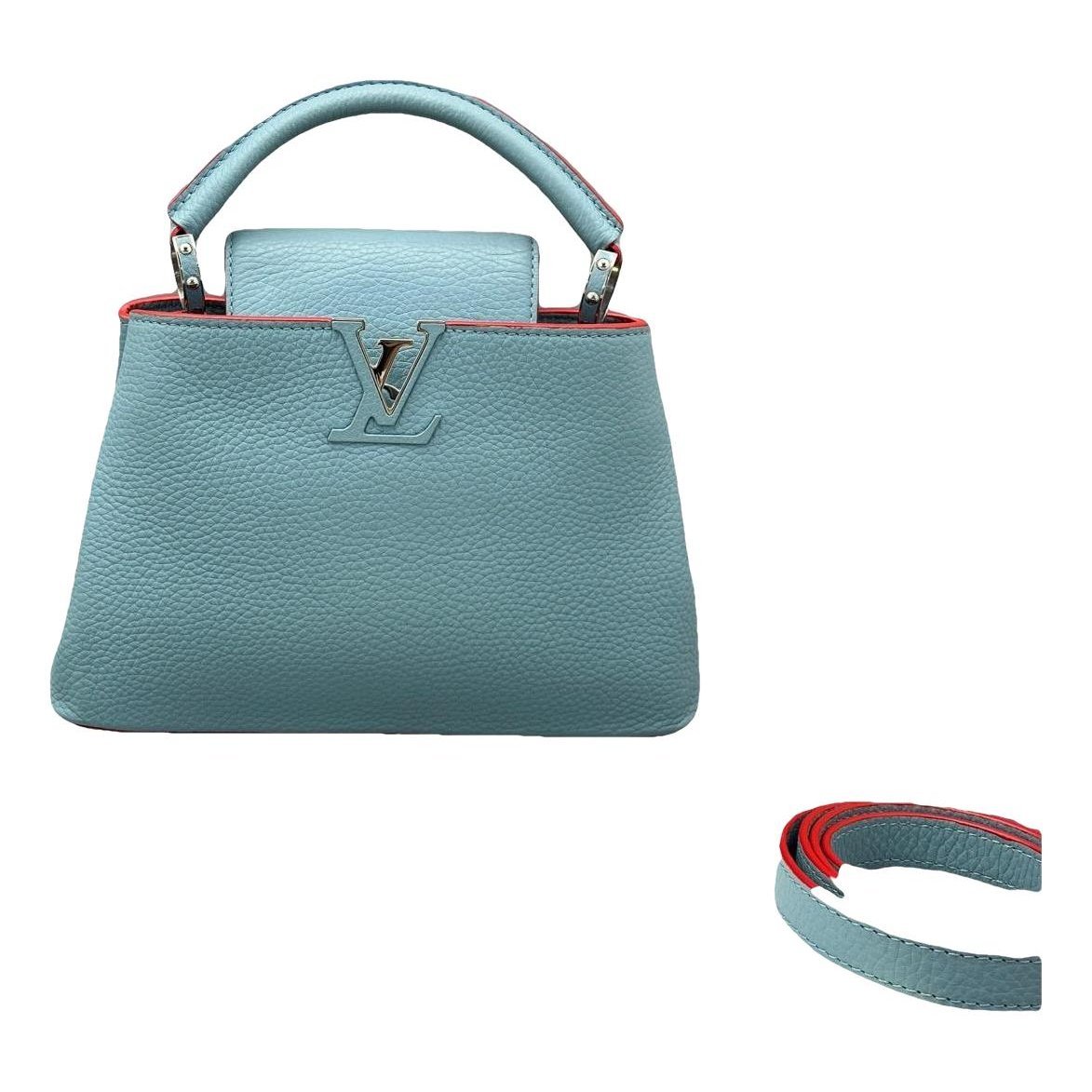 Capucines leather handbag