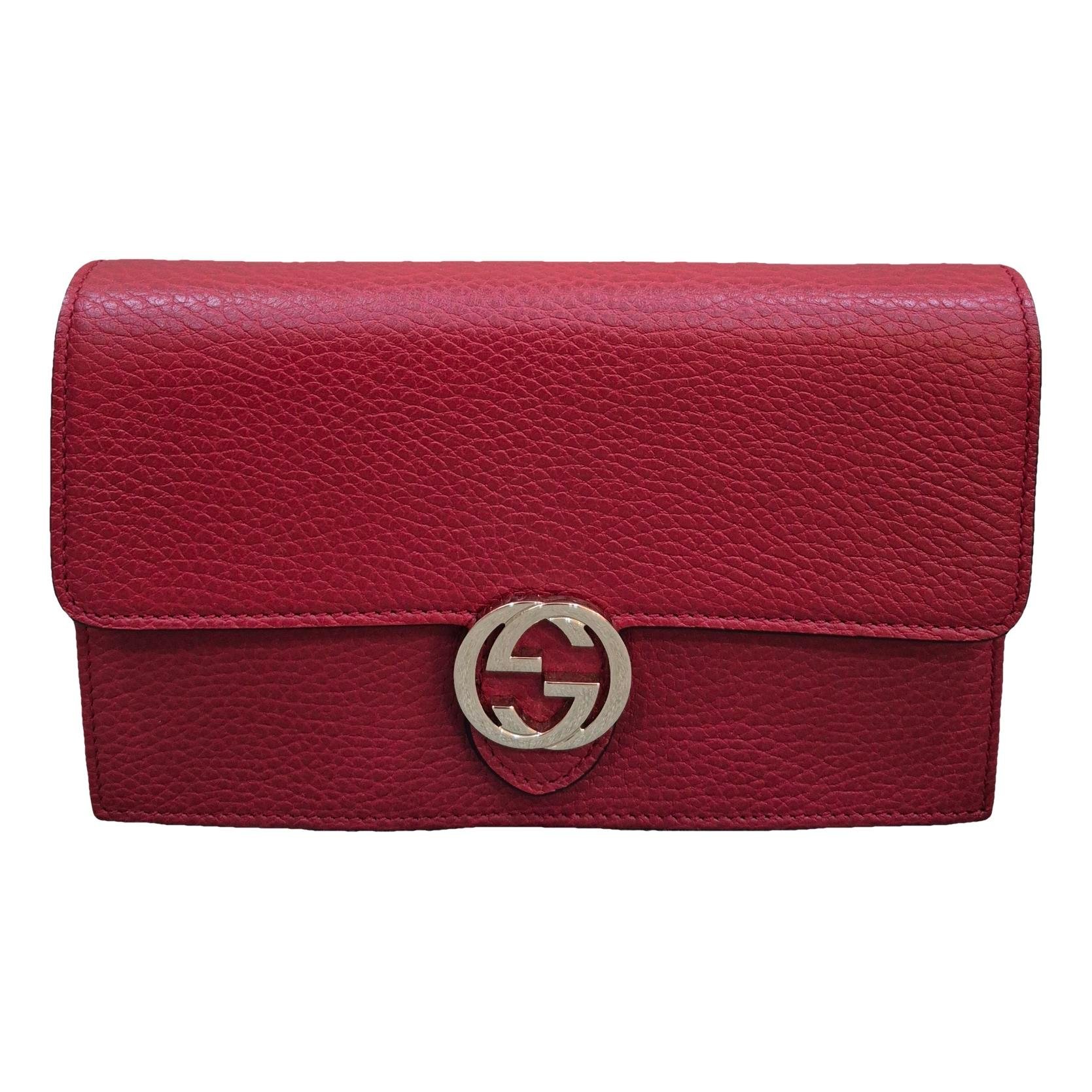 Leather crossbody bag